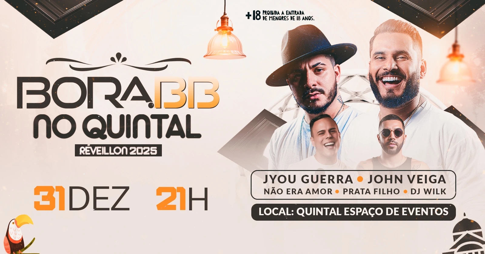 Bora Bb No Quintal - Reveillon 2025 Cover