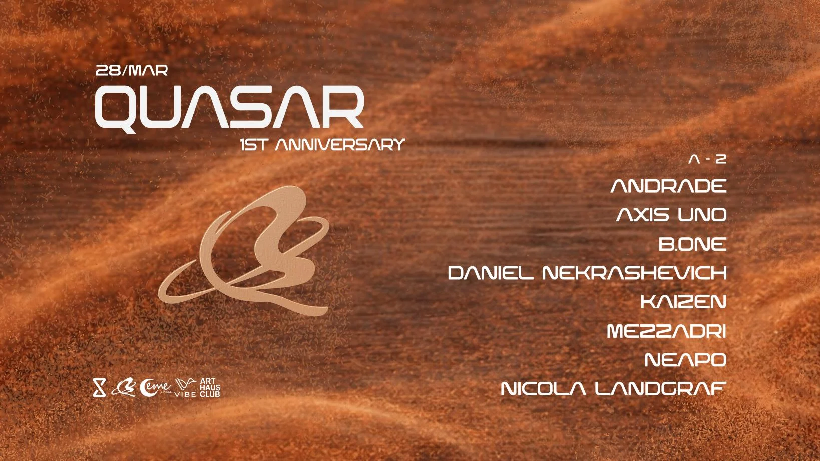 Quasar 1 Anniversary Cover