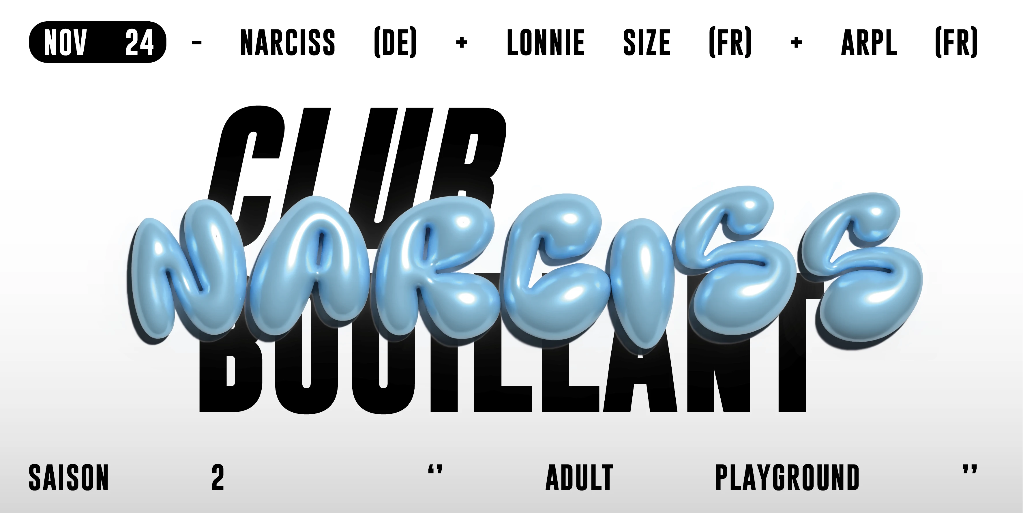 Club Bouillant - Narciss · Lonnie Size · Arpl Cover