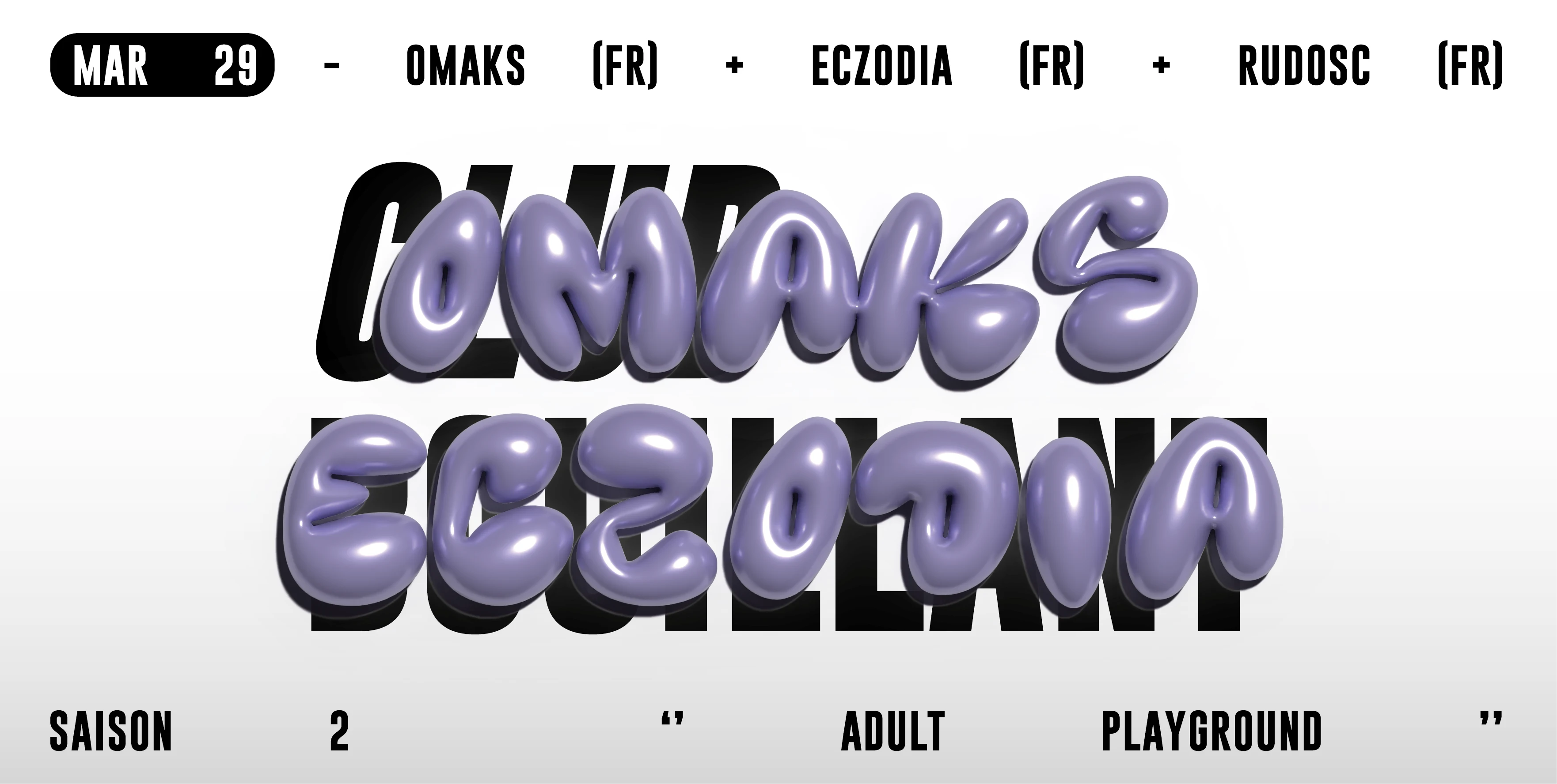 [Sold Out] Club Bouillant - Omaks · Eczodia · Rudosc Cover