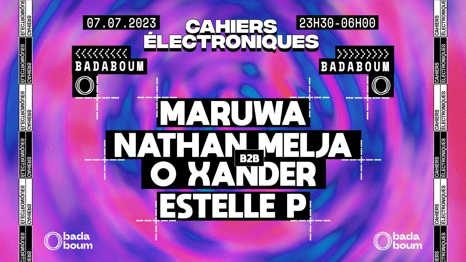 Club — Cahiers Electroniques : Maruwa (+) Nathan Melja Cover