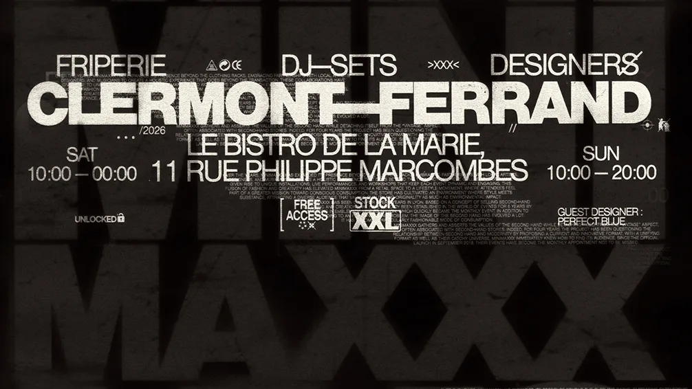 [Clermont-Ferrand] Friperie + Dj-Sets + Designers Cover