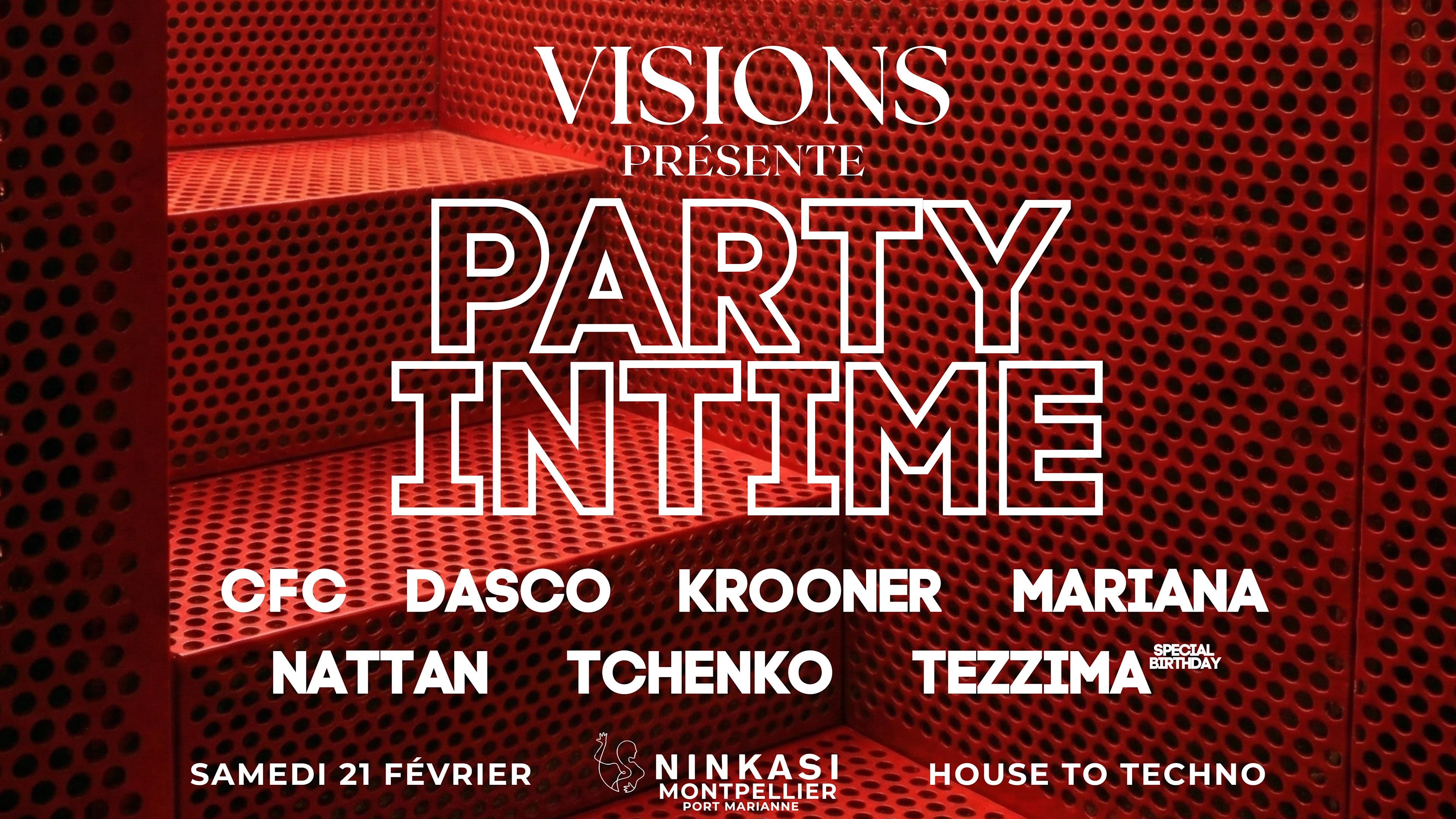 Visions Présente Party Intime Cover