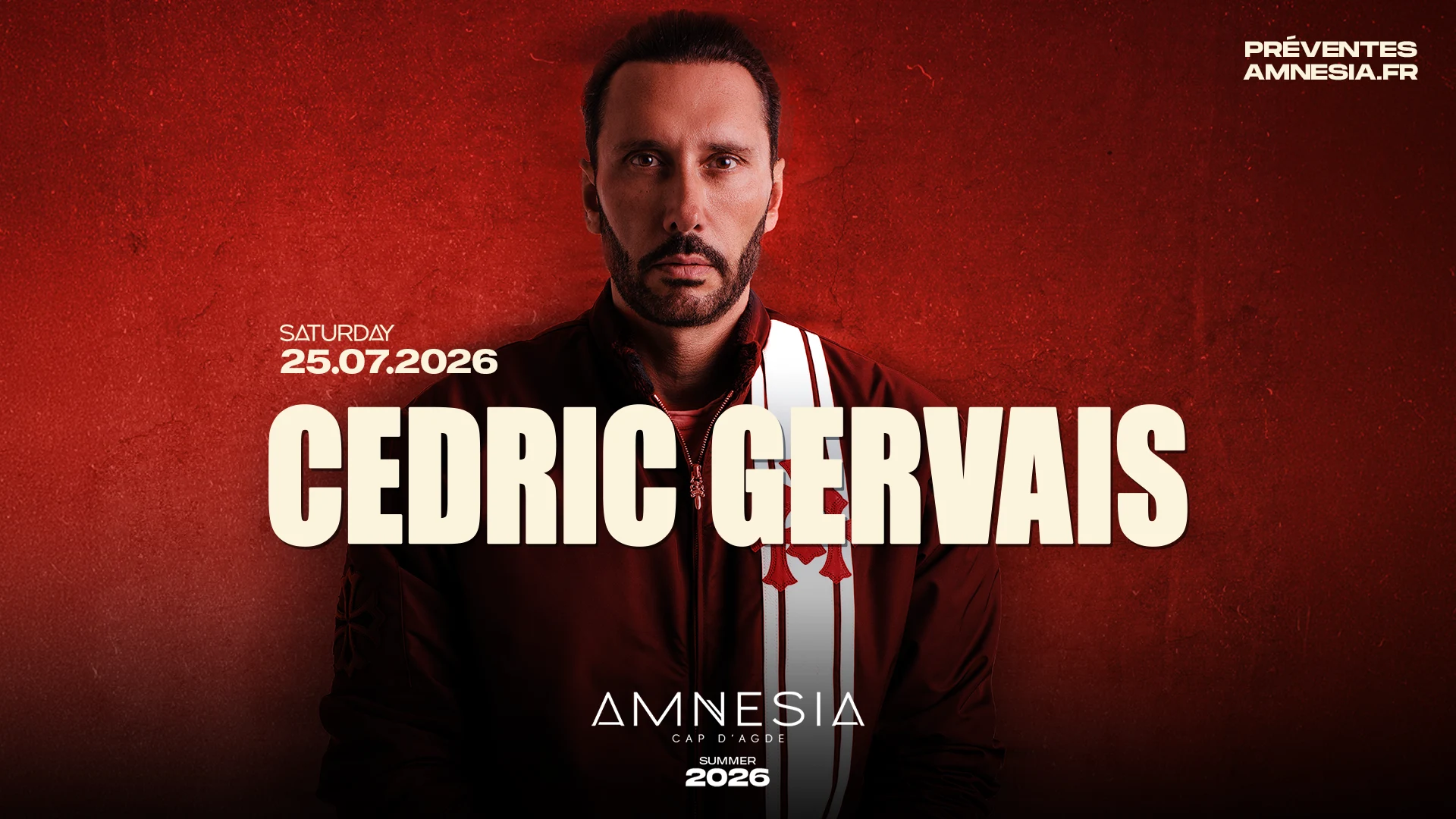 Cedric Gervais @ Amnesia Cover
