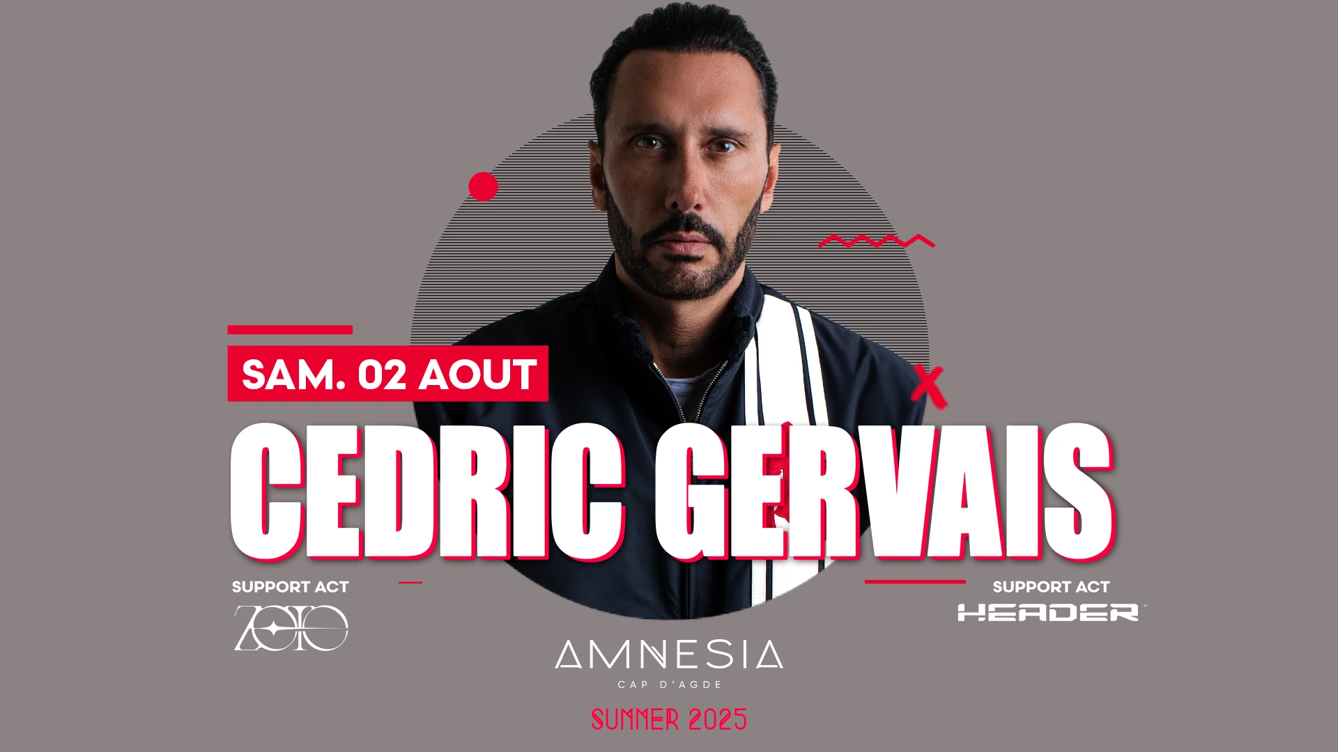 Cedric Gervais @ Amnesia Cover