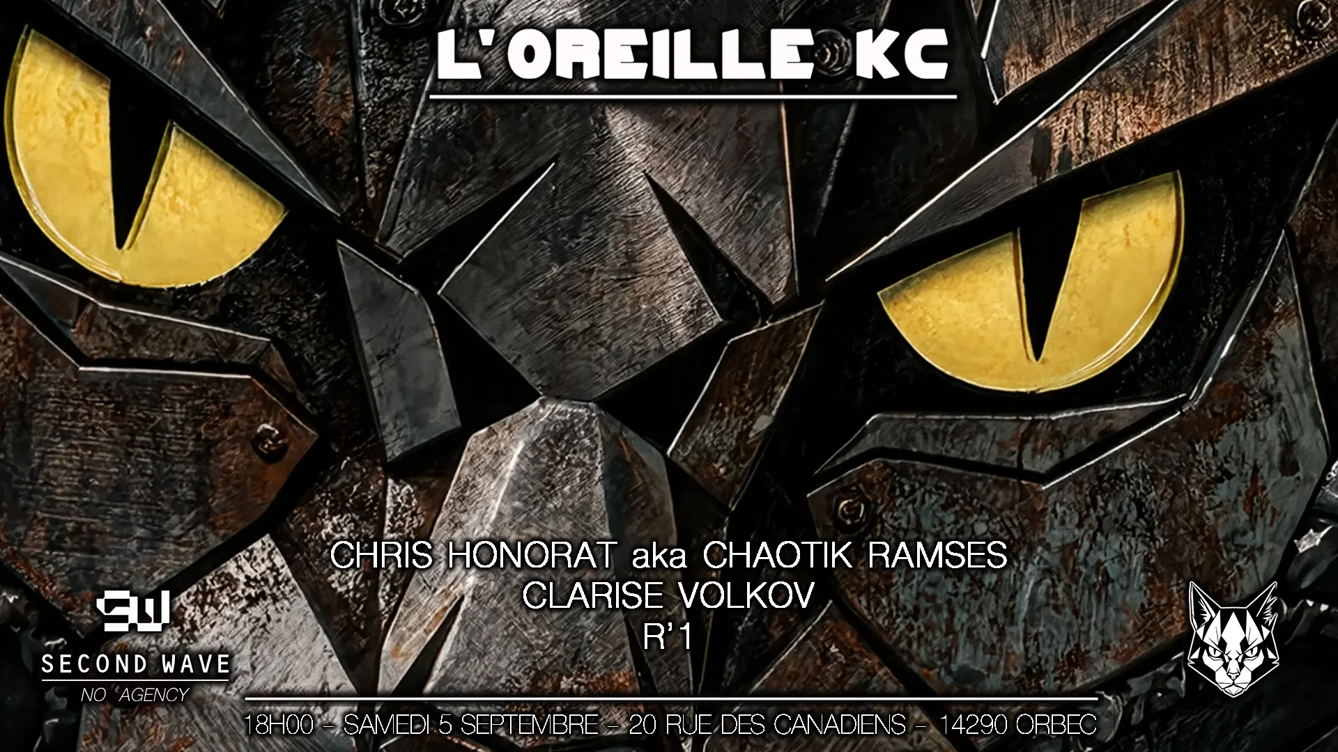 Chris Honorat Aka Chaotik Ramses - Clarise Volkov - R'1 Cover