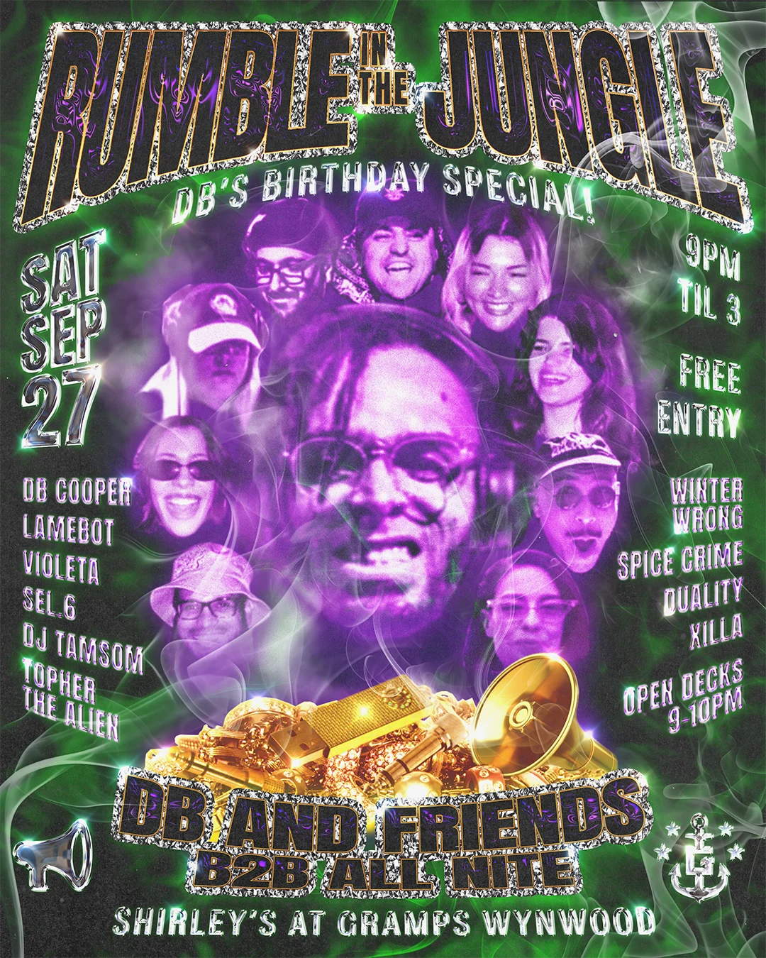 Rumble In The Jungle: Db’S Birthday Special Cover