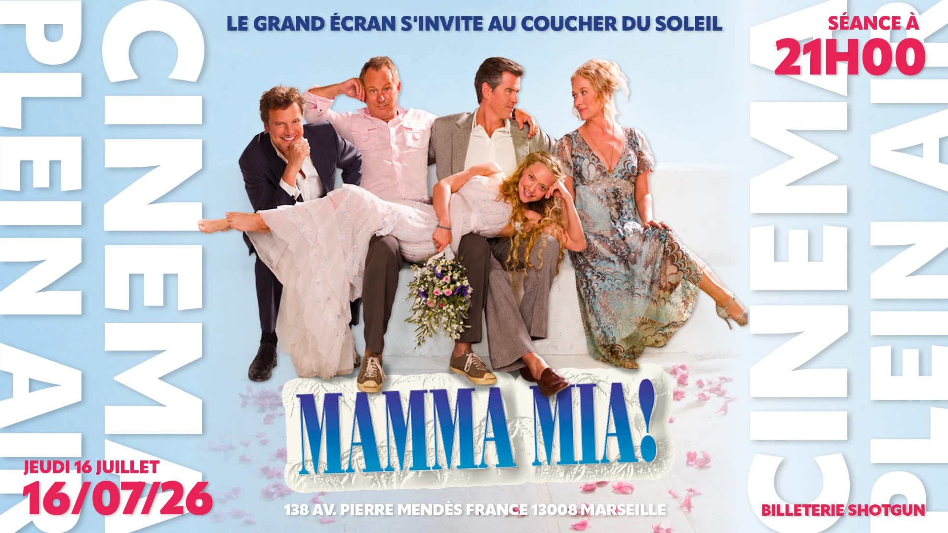 Ciné Plein Air - Boa Vista - Mamma Mia ! Cover