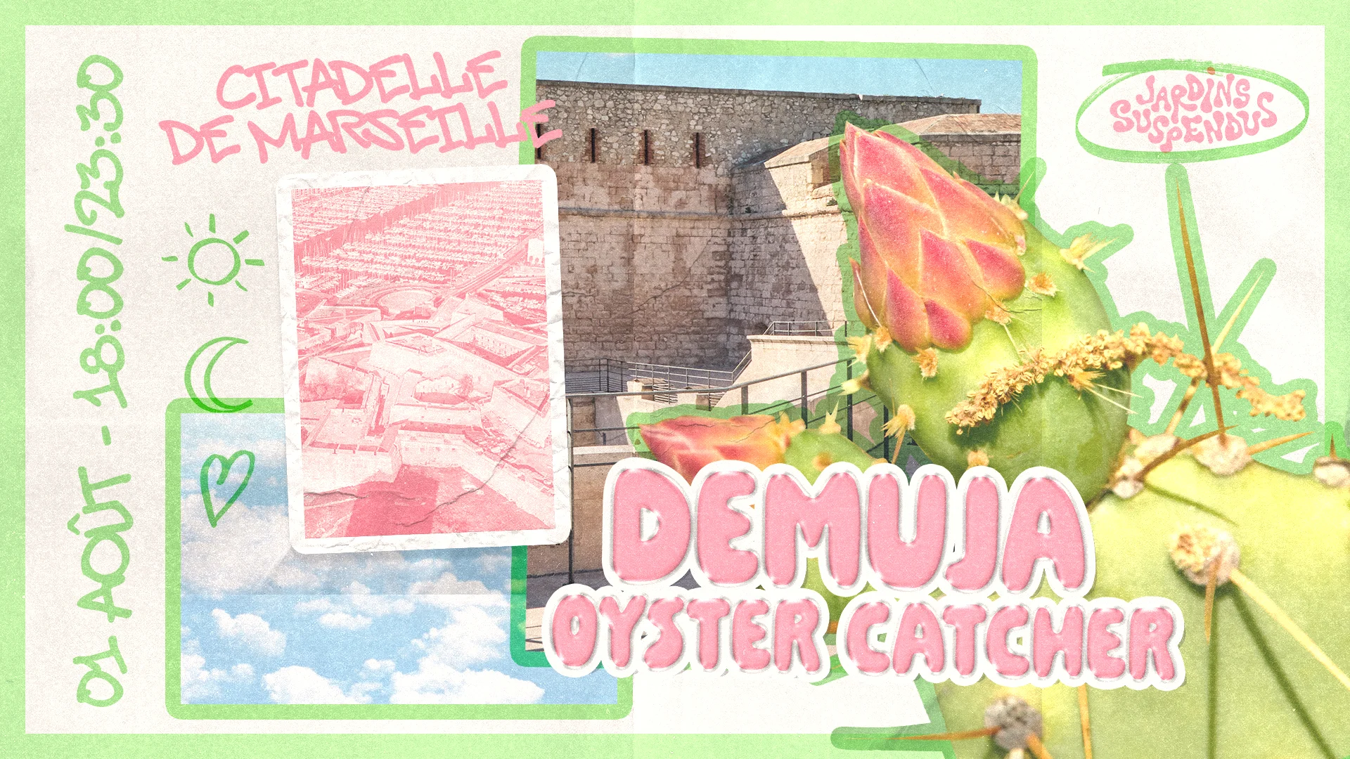 Les Jardins De La Citadelle : Demuja & Oyster Catcher Cover