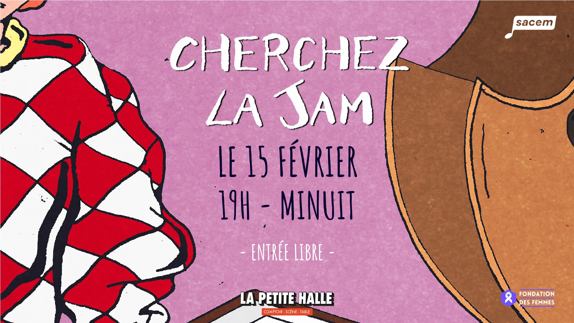 Cherchez La Jam I 15.02.26 Cover