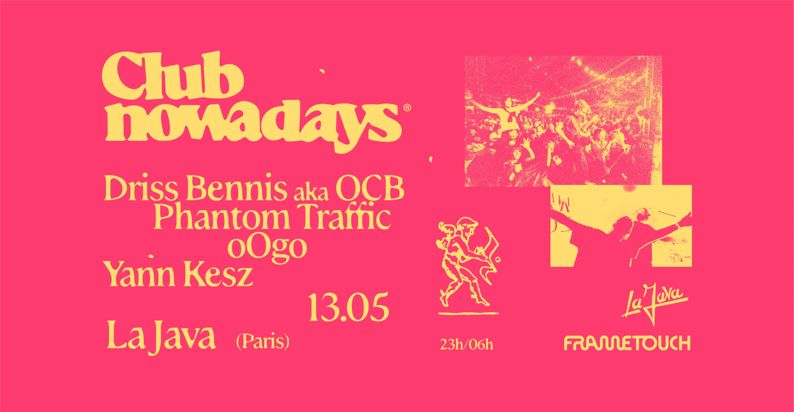  Club Nowadays & Frametouch X La Java : Driss Bennis Aka Ocb Cover