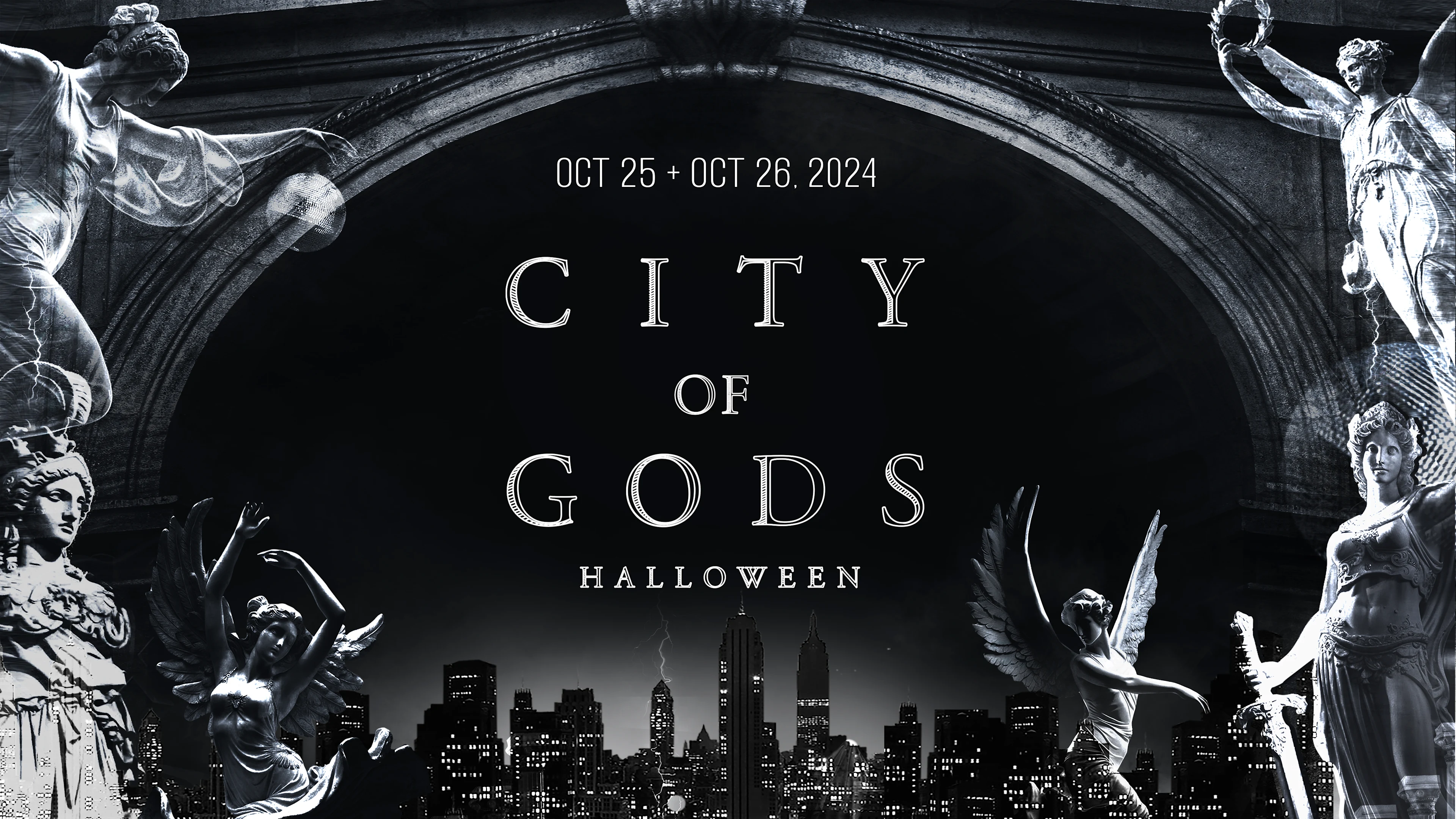 City Of Gods Halloween 2024 - Saturday Cover