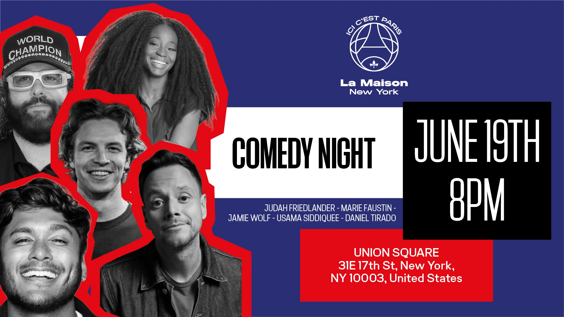 Comedy Night Cover