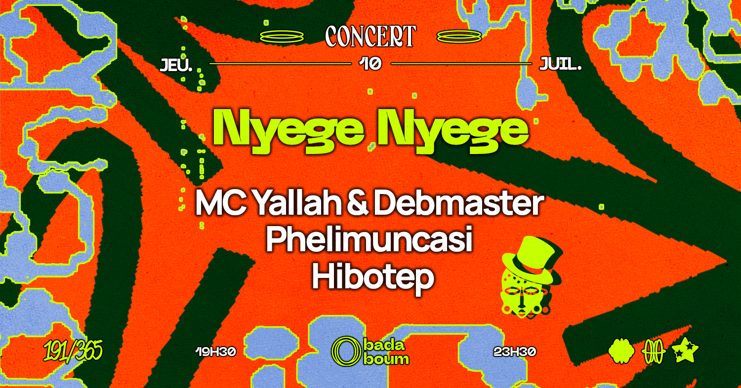 Concert — Nyege Nyege: MC Yallah & Debmaster, Phelimuncasi Cover
