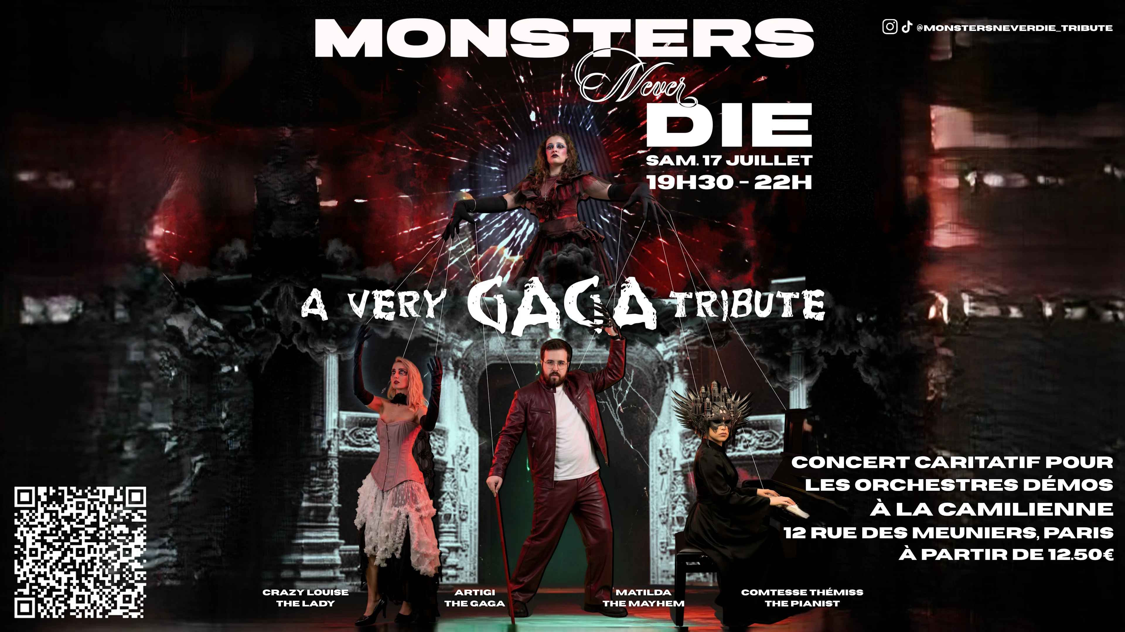 Monsters Never Die - A Very Gaga Tribute Cover