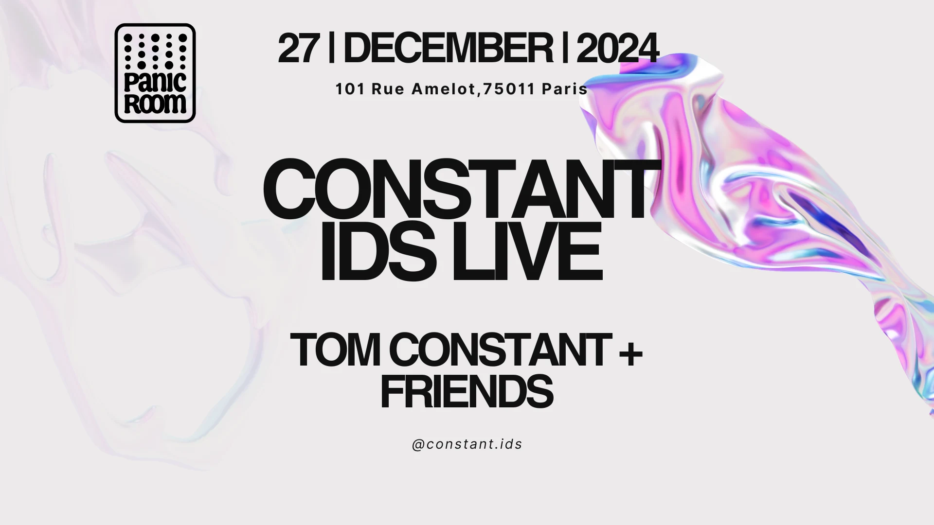 Constant Ids Live Cover