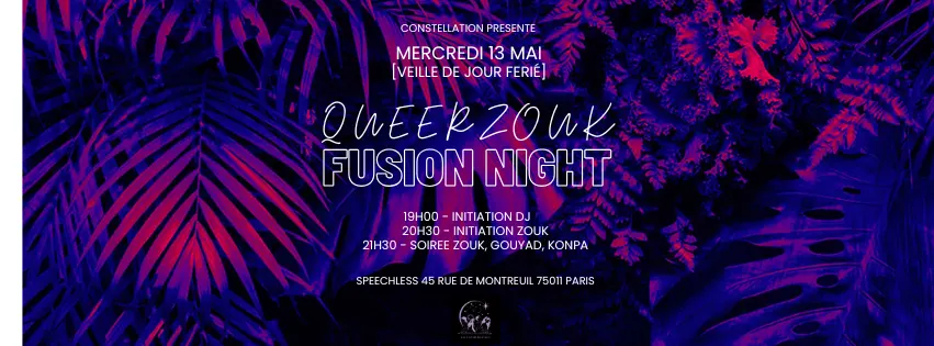 Queer Zouk Fusion Night (Veille De Jour Férié) Cover
