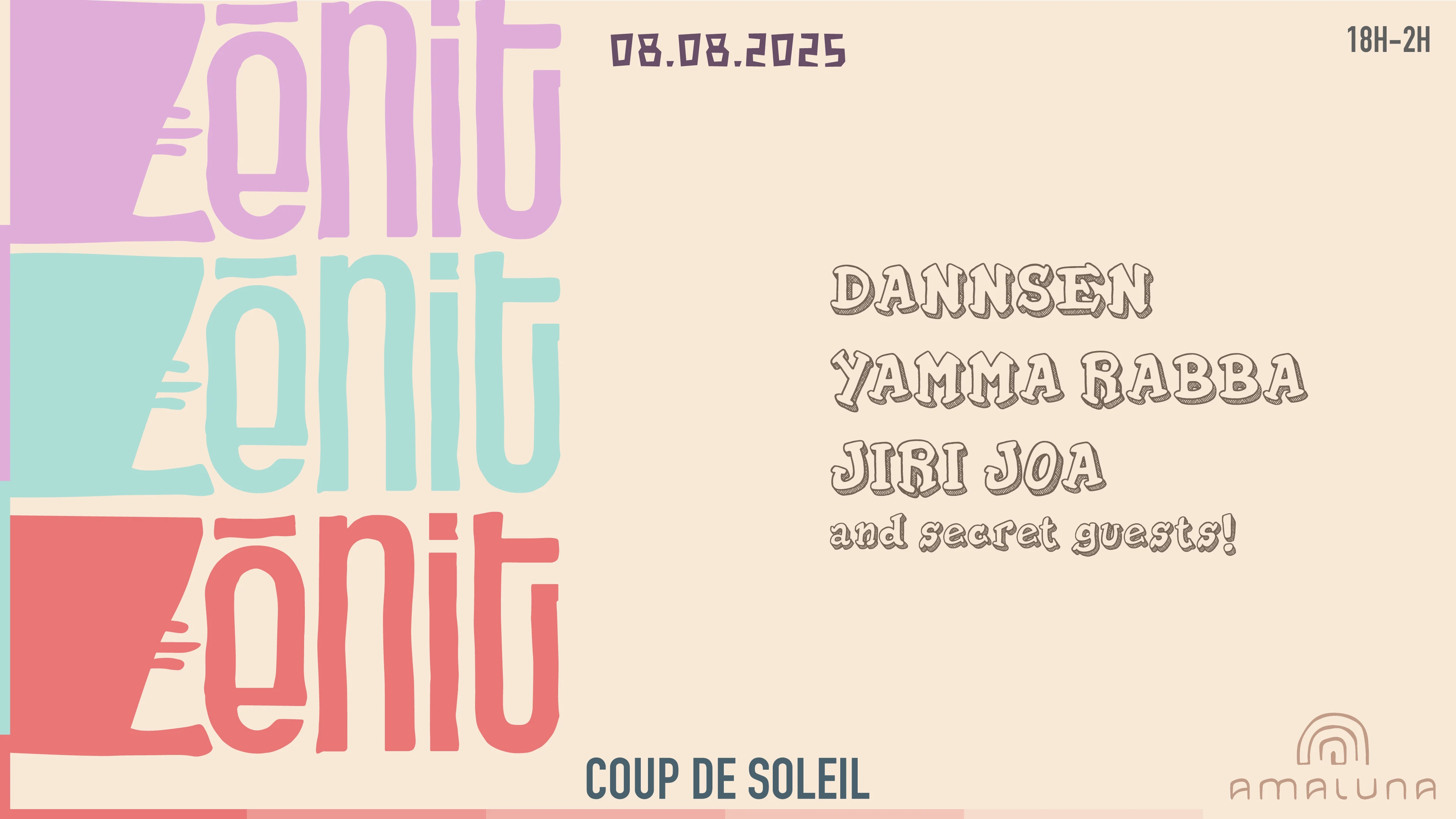 Zenit: Coup De Soleil À L'amaluna! Cover
