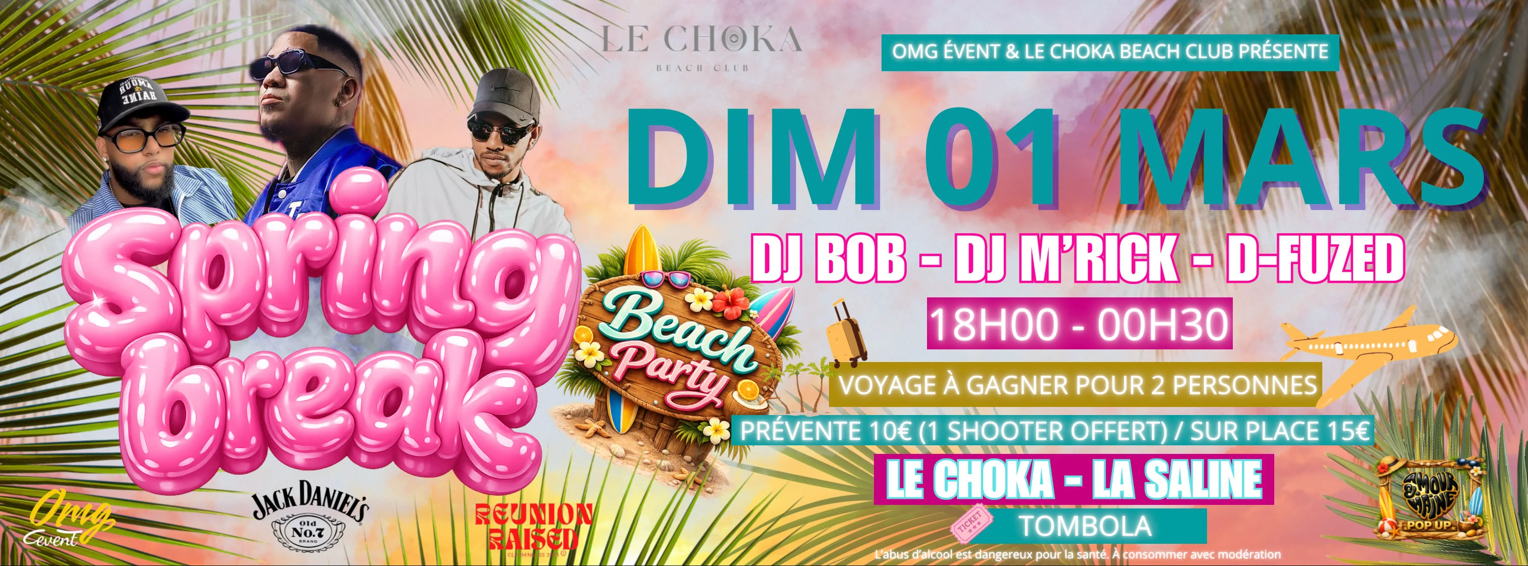 Spring Break Beach Party Cover
