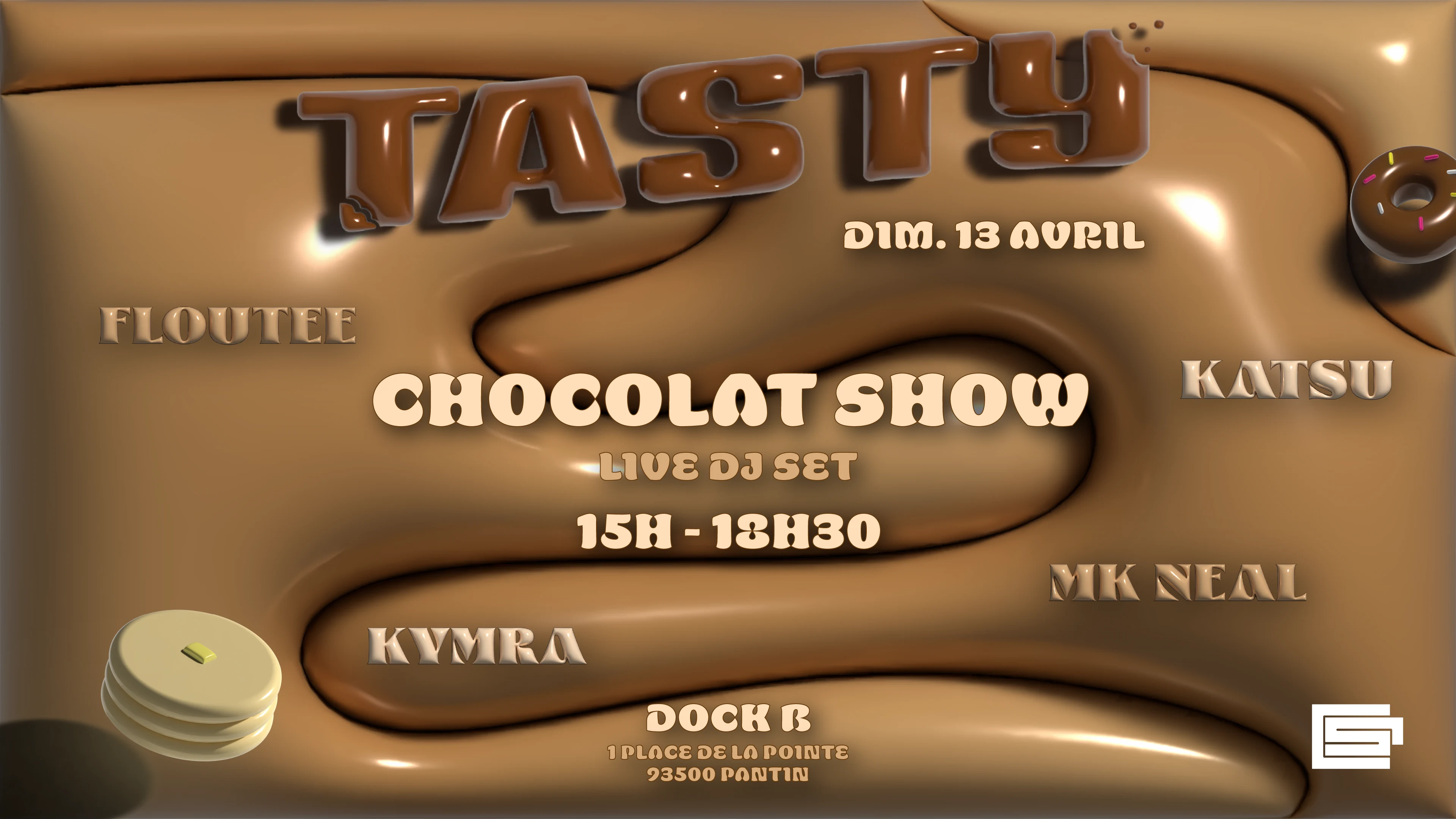 Tasty - Chocolat Show: Floutee · Katsu · Mk Neal · Kymra Cover