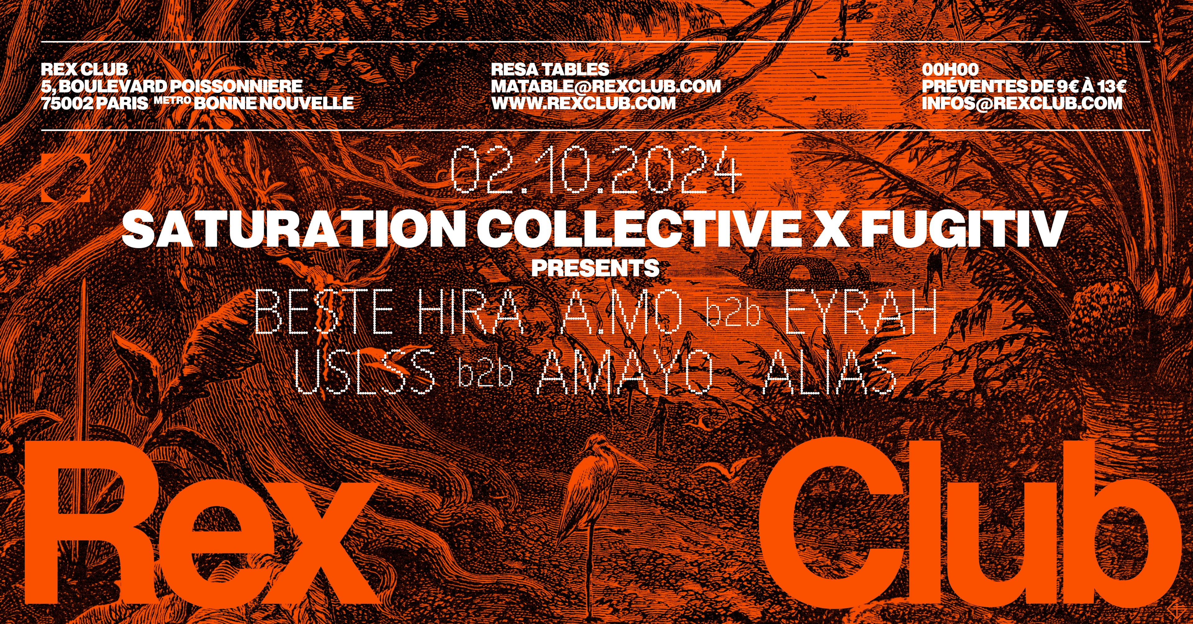 Saturation X Fugitiv : Beste Hira, A.Mo B2b Eyrah Cover
