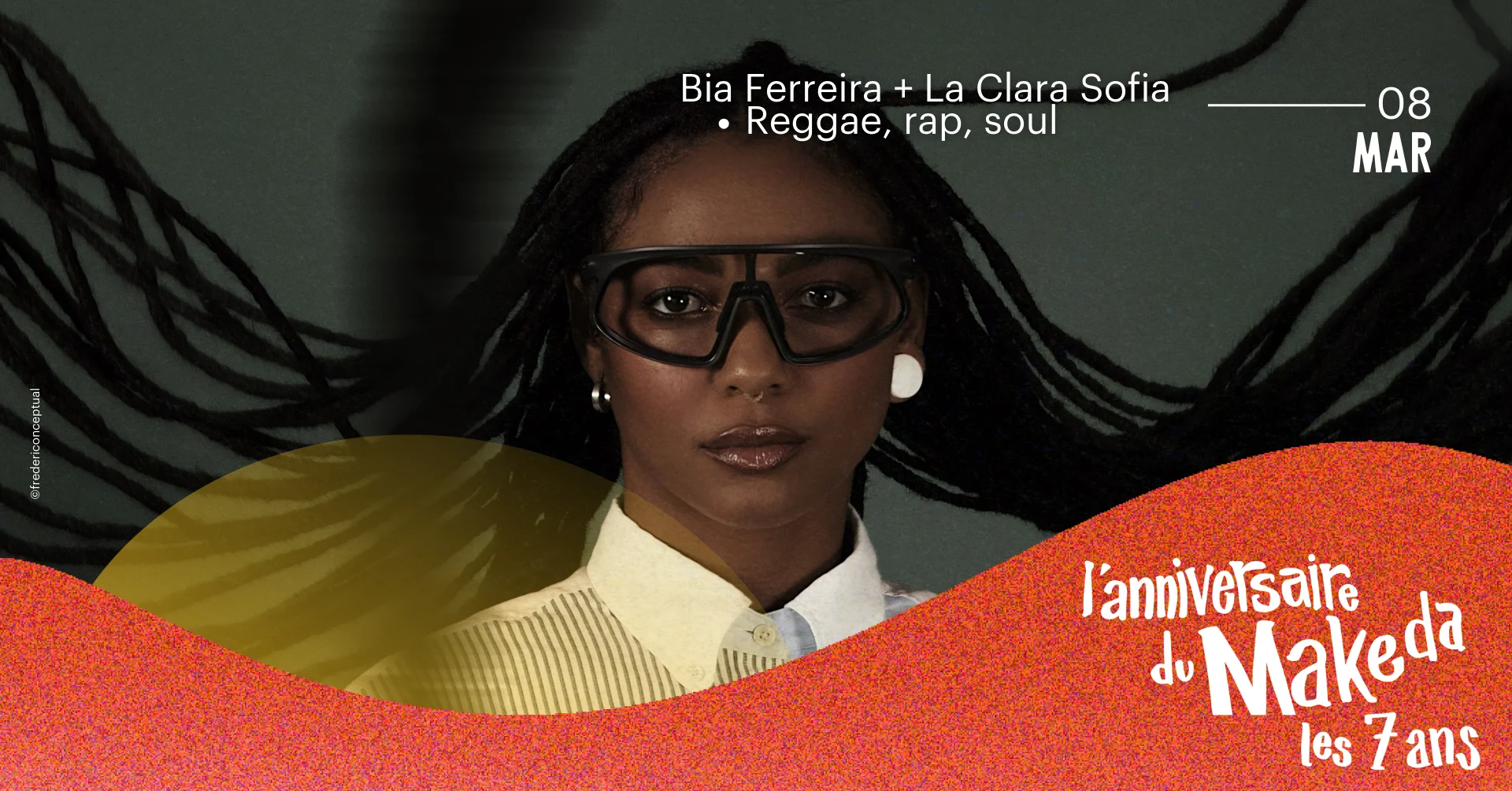Bia Ferreira + La Clara Sofia Cover