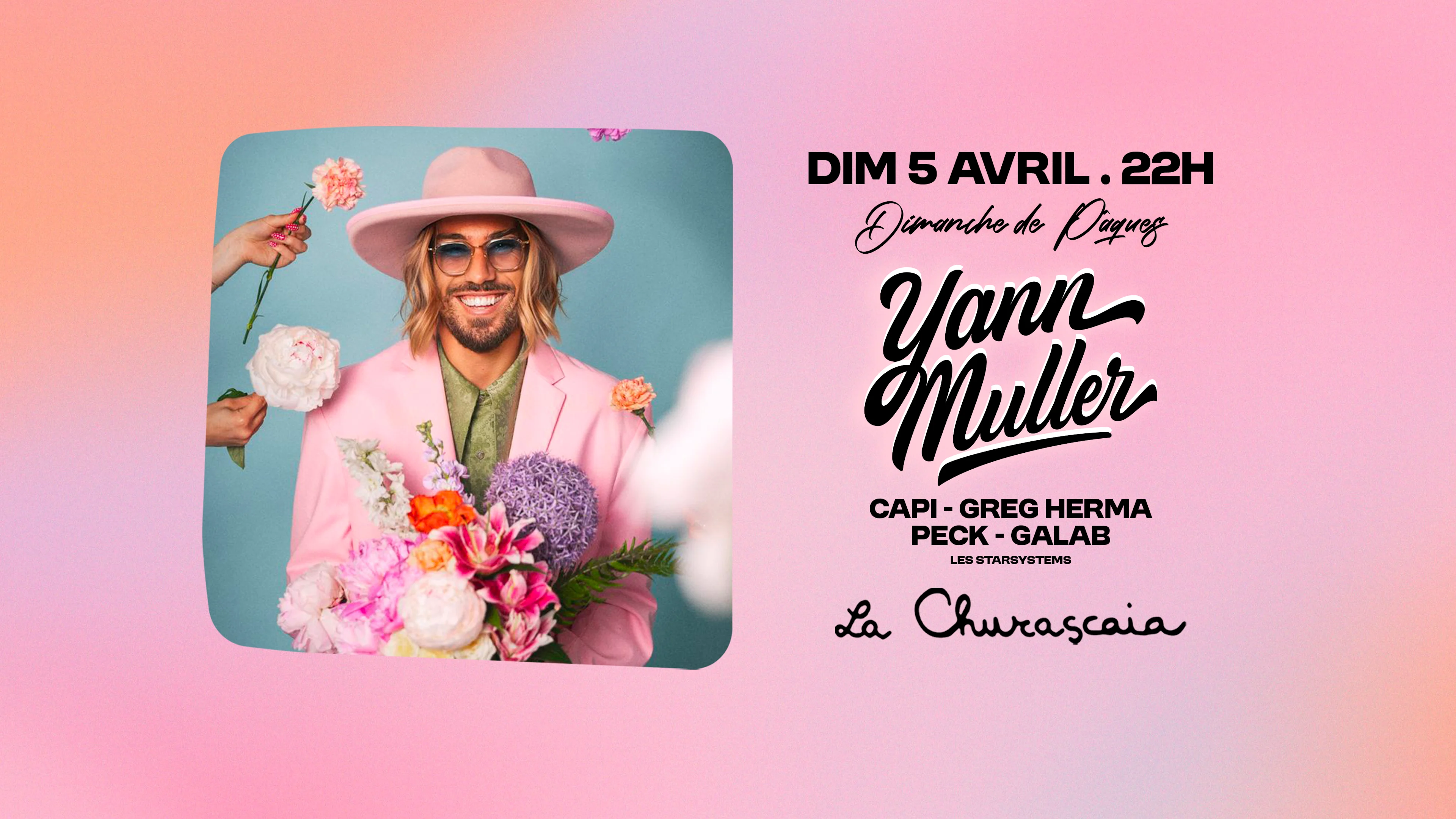Yann Muller - 05.04.26 - Dimanche De Pâques - La Churascaia Cover