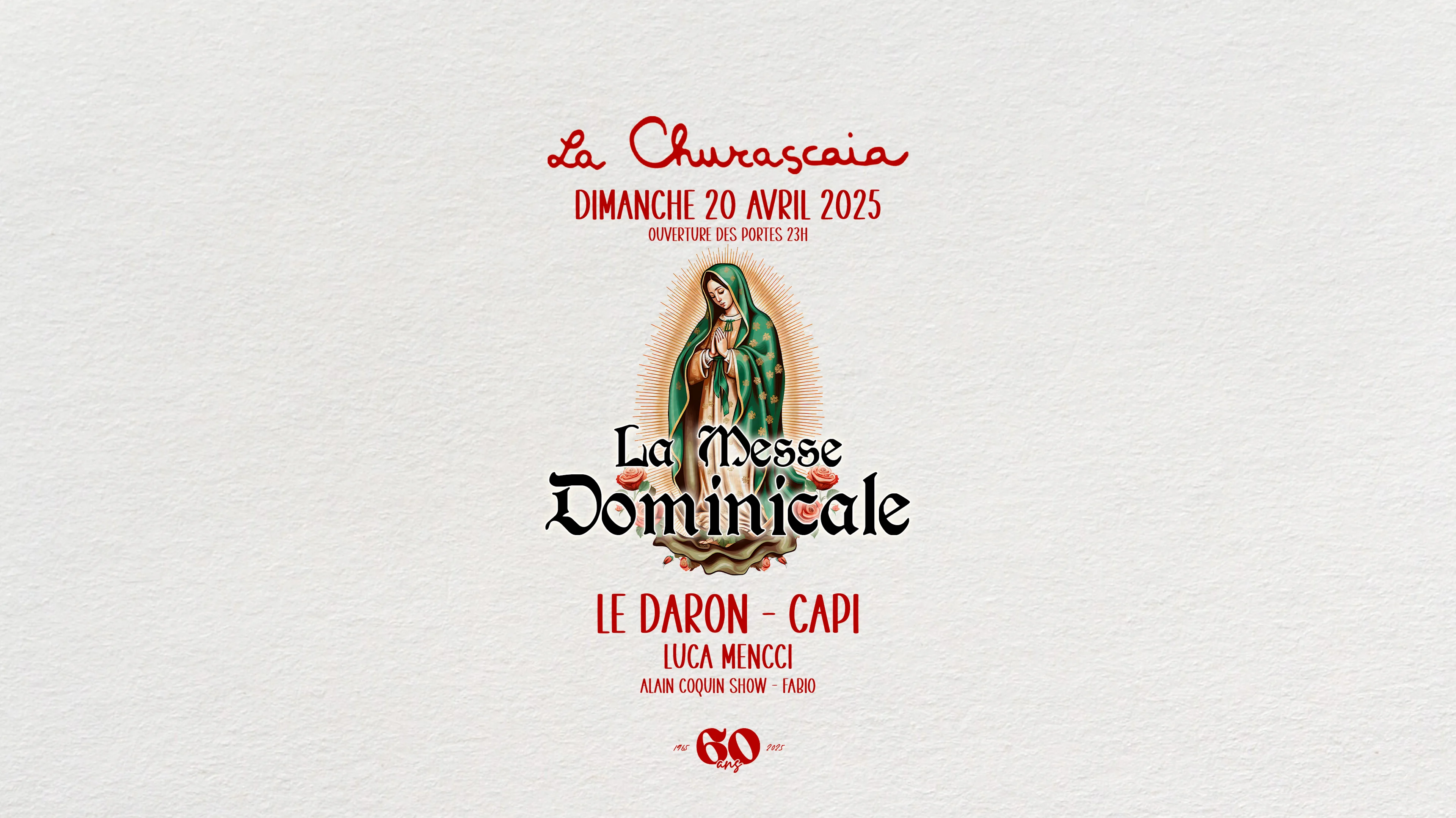 Messe Dominicale - 20.04.25 - La Churascaia Cover