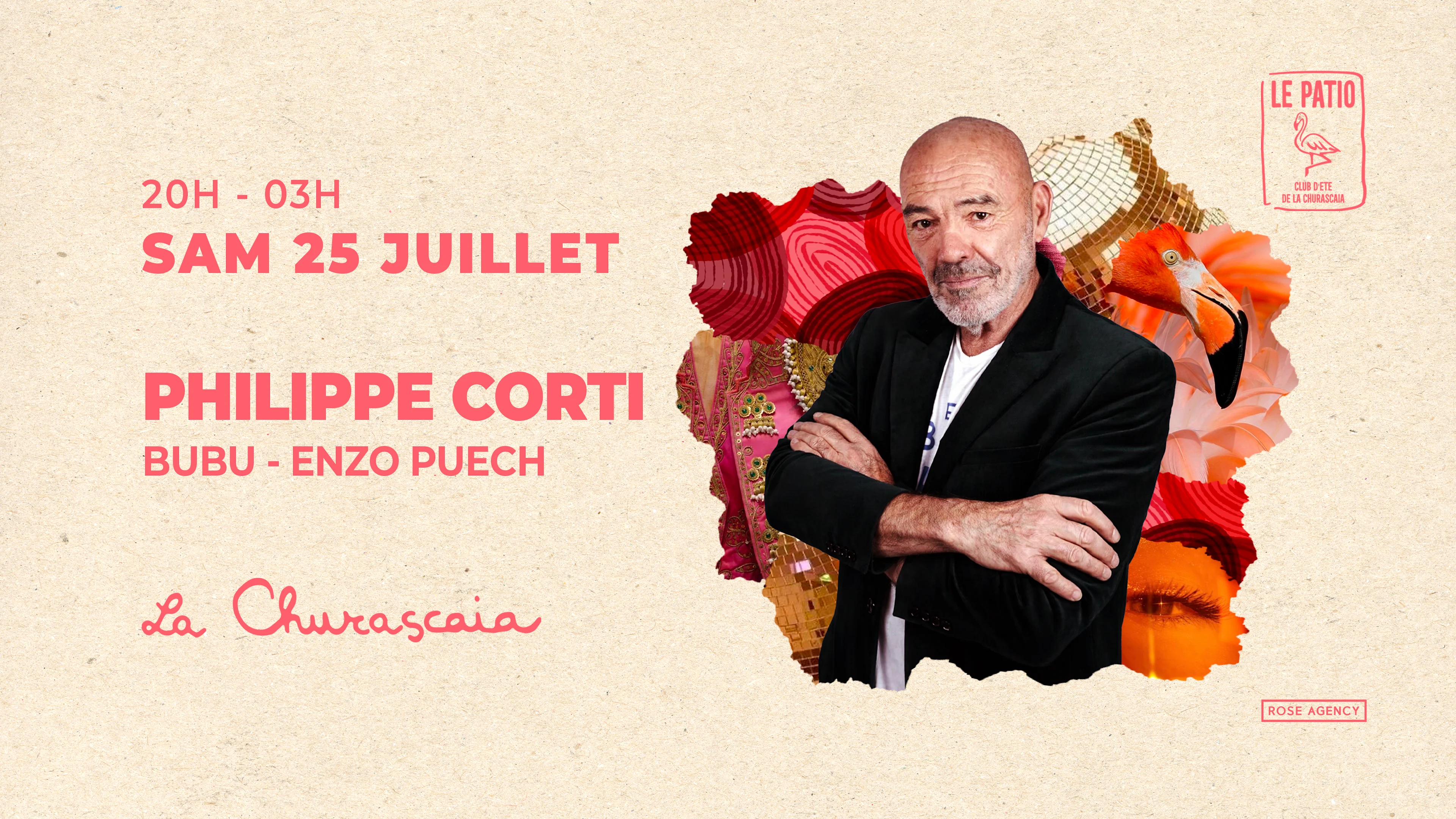 Philippe Corti - 25.07.26 - Le Patio De La Churascaia Cover