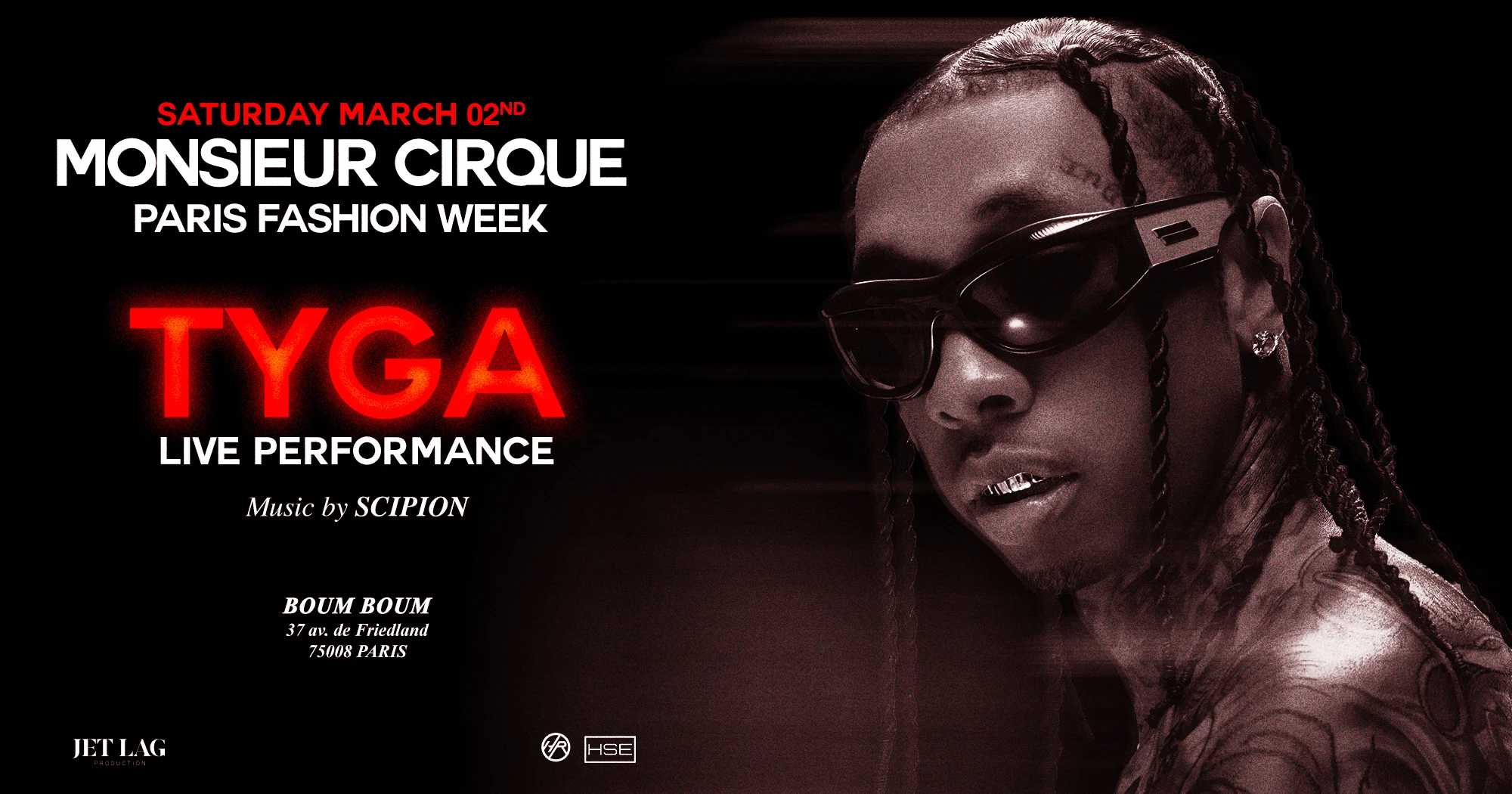 Tyga Official Showcase //Monsieur Cirque //  Boum Boum Cover
