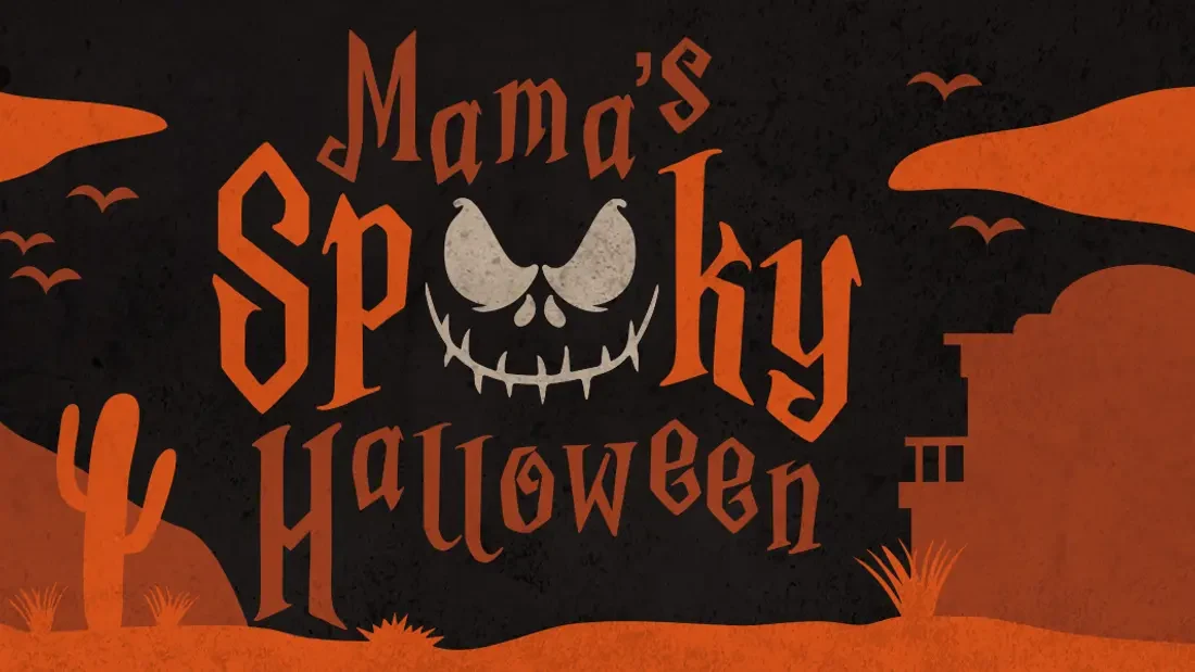 Mama's Spooky Halloween - Mama Saloon Du Farwest Cover
