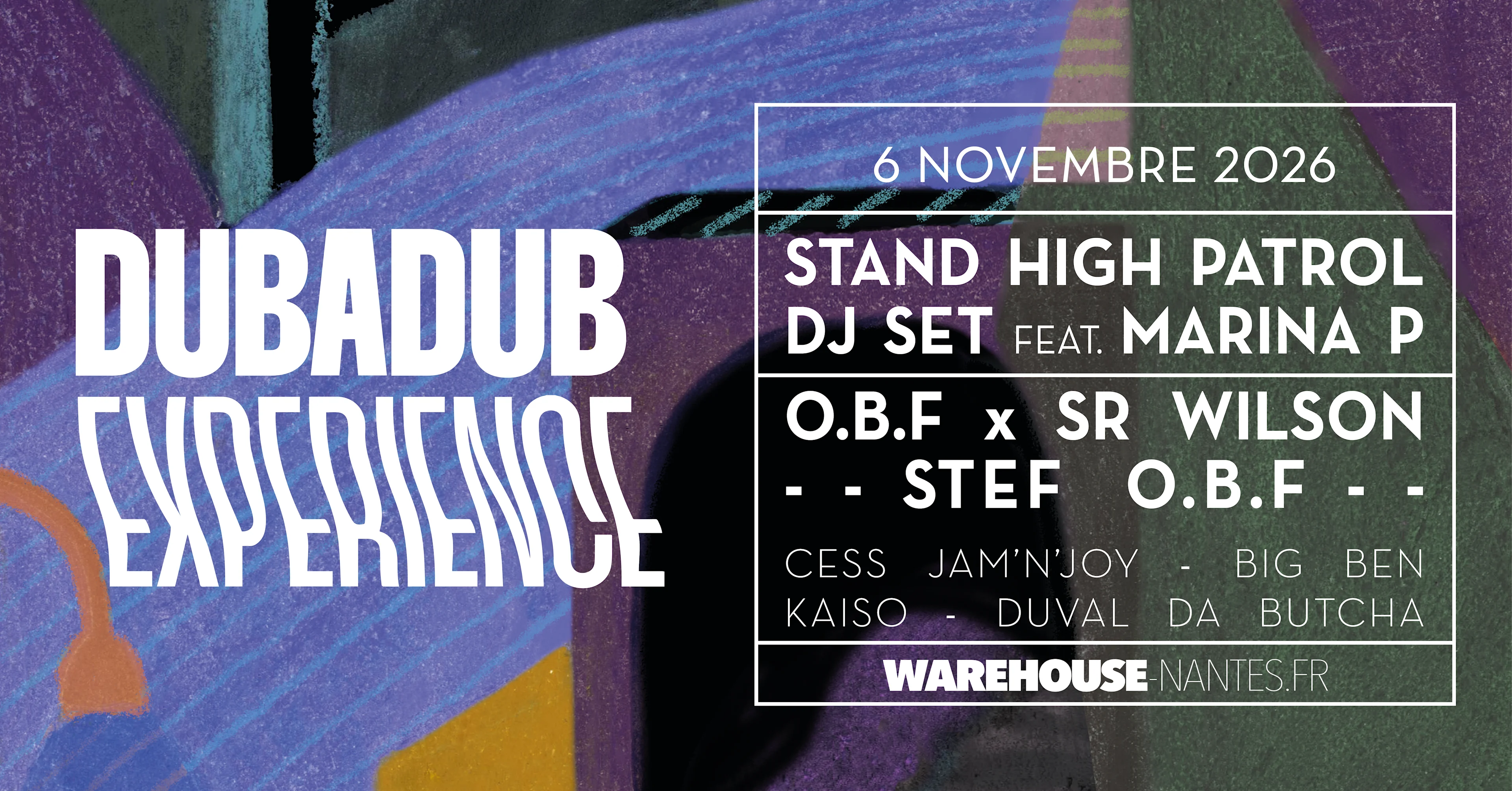 Dubadub Experience : Stand High Patrol Dj Set Feat Marina P Cover