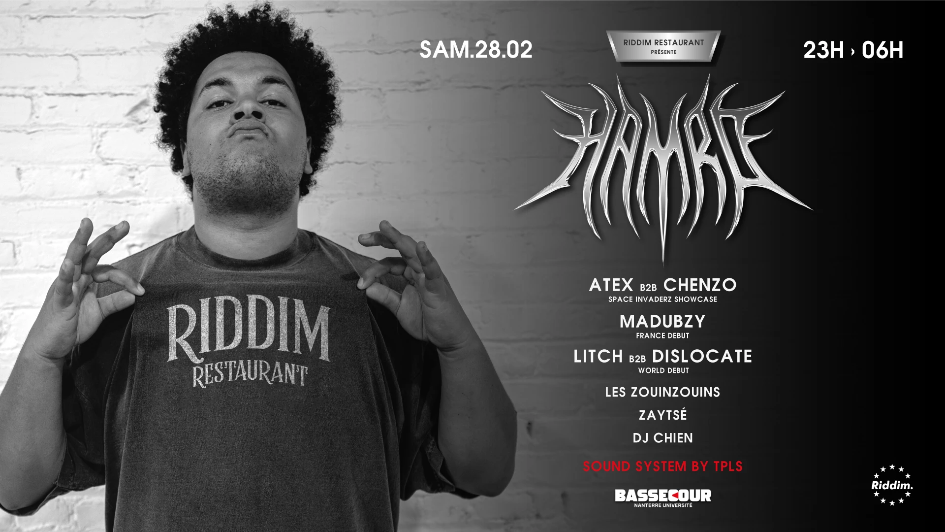 Riddim Restaurant Hors-Série W/ Hamro Cover