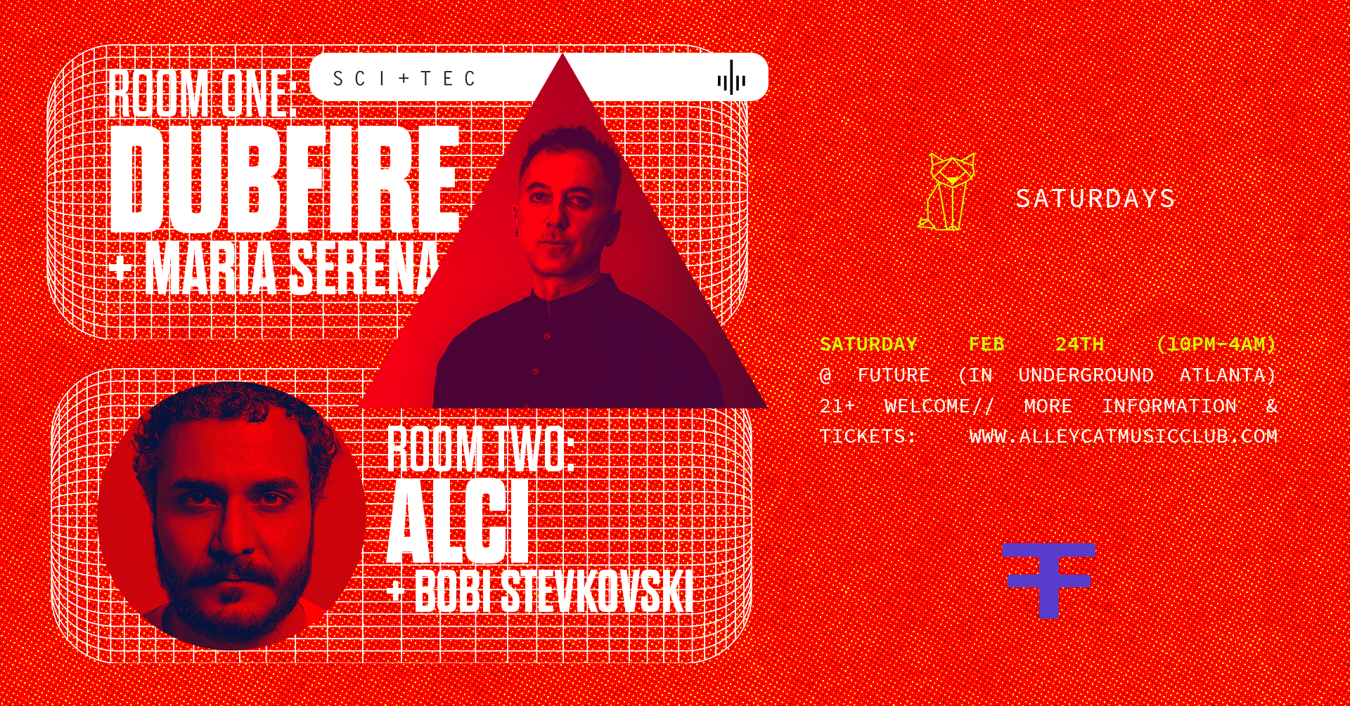 Alley Cat Music W/ Dubfire,Alci,Bobi Stevkovski,Maria Serena Cover