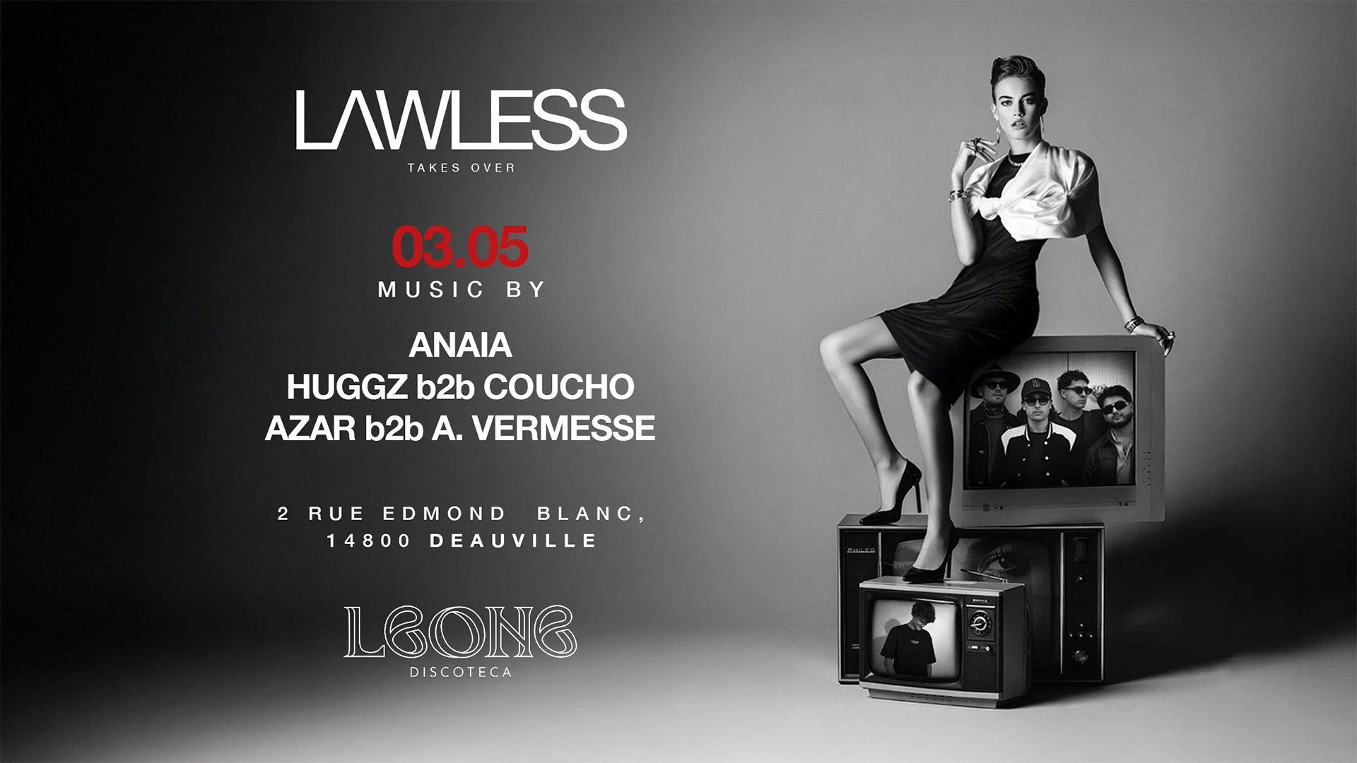 Lawless Takes Over - Leone Discoteca Cover