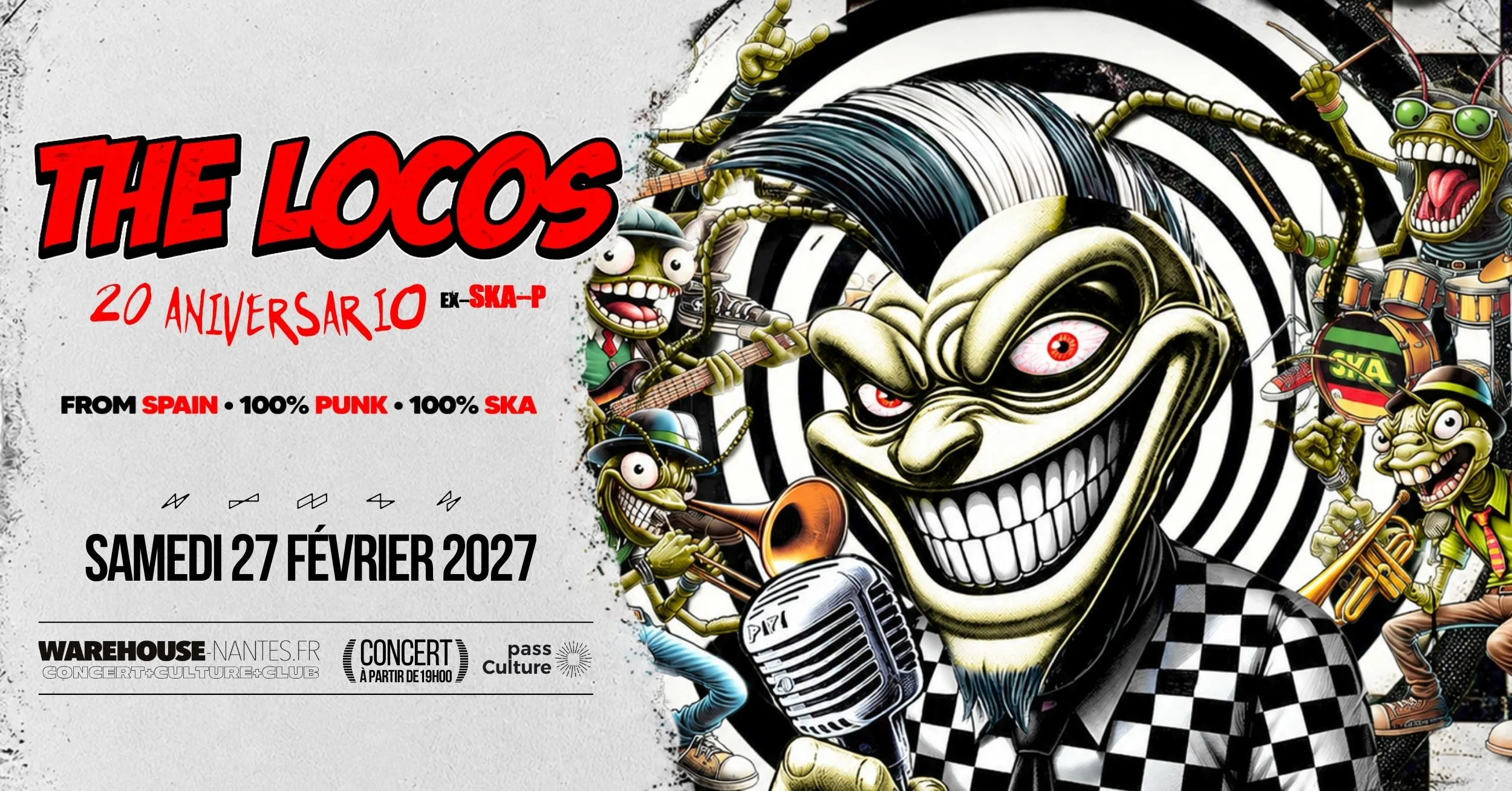 The Locos (Ex Ska-P) En Concert Cover