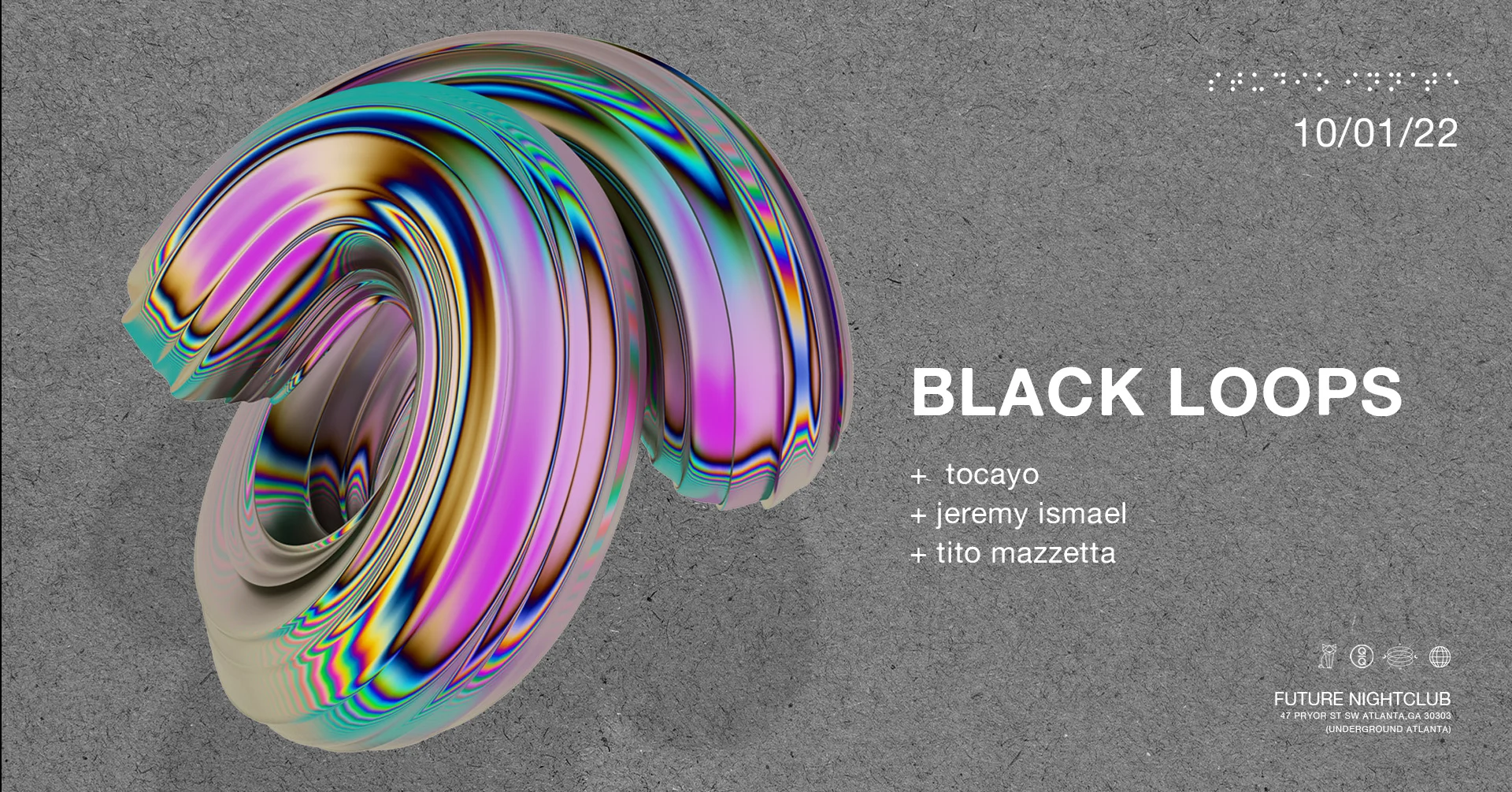 Black Loops Cover