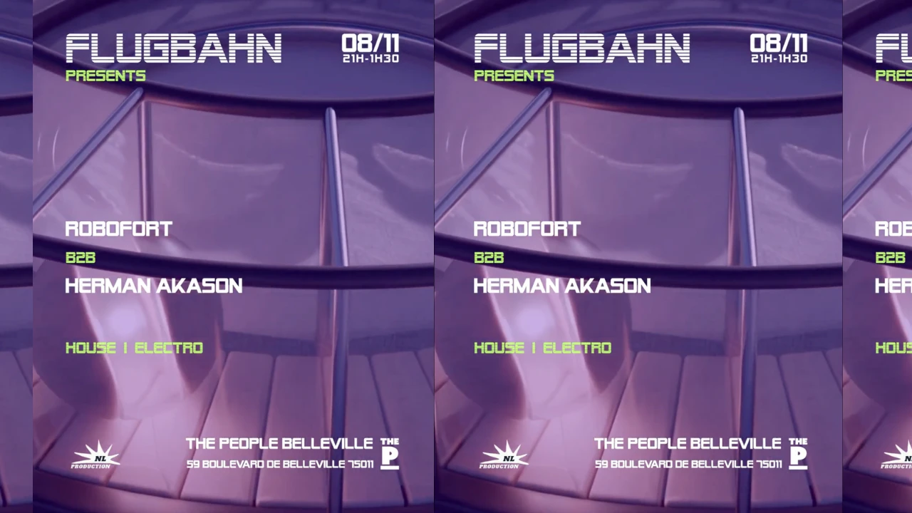 Flugbahn Party Avec Herman Akason Et Robofort Cover