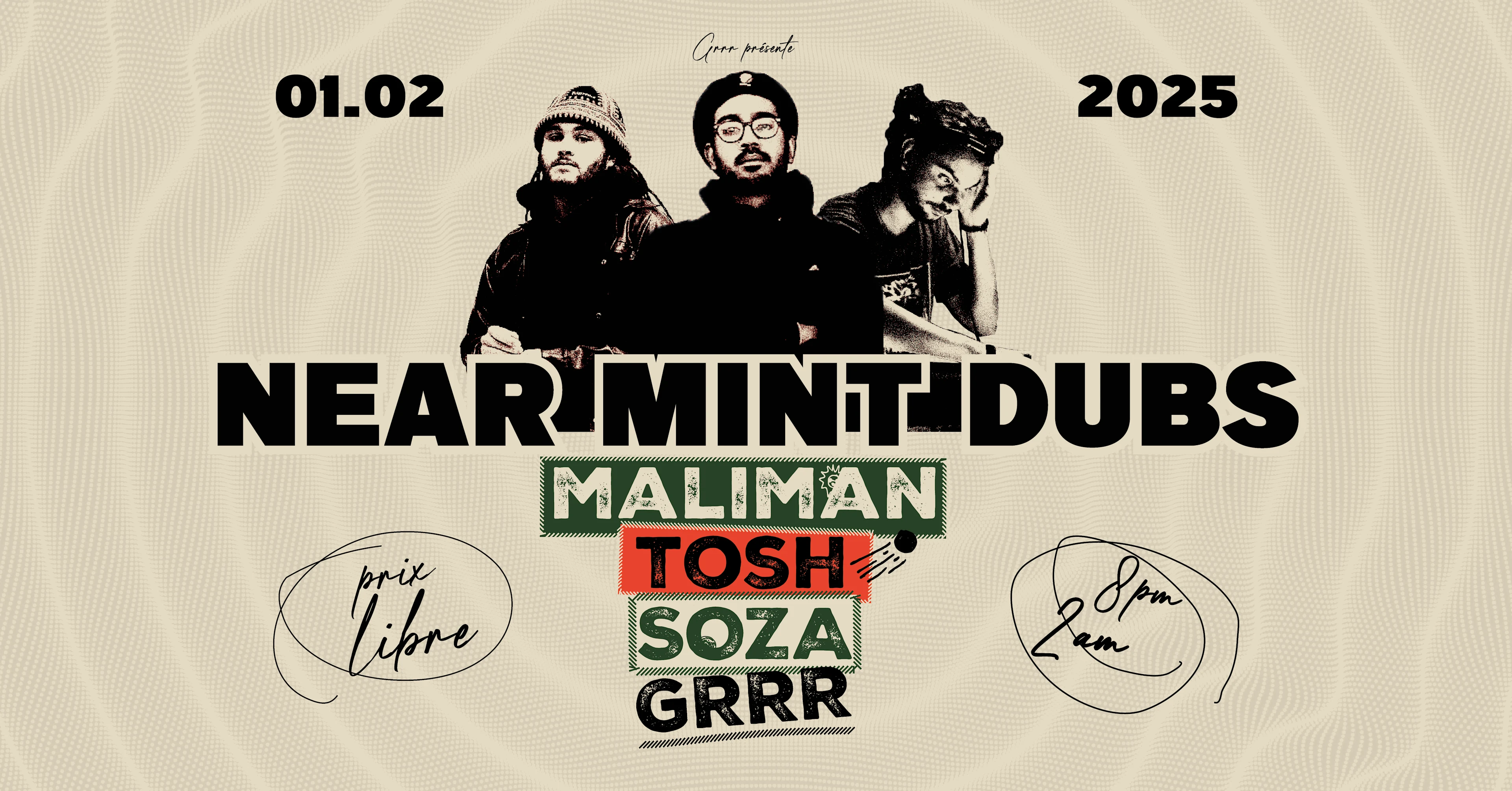 Near Mint Dubs #1 With Maliman, Soza, Tosh, Grrr Cover