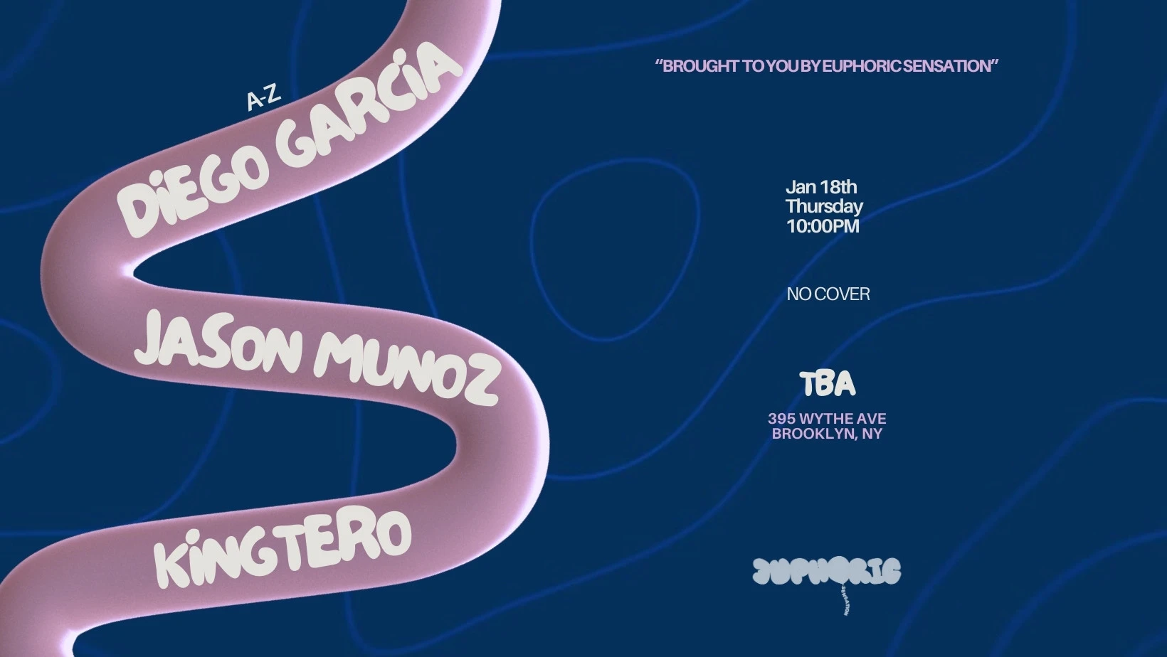 Euphoric Sensation: Diego Garcia, Jason Munoz, Kingtero Cover