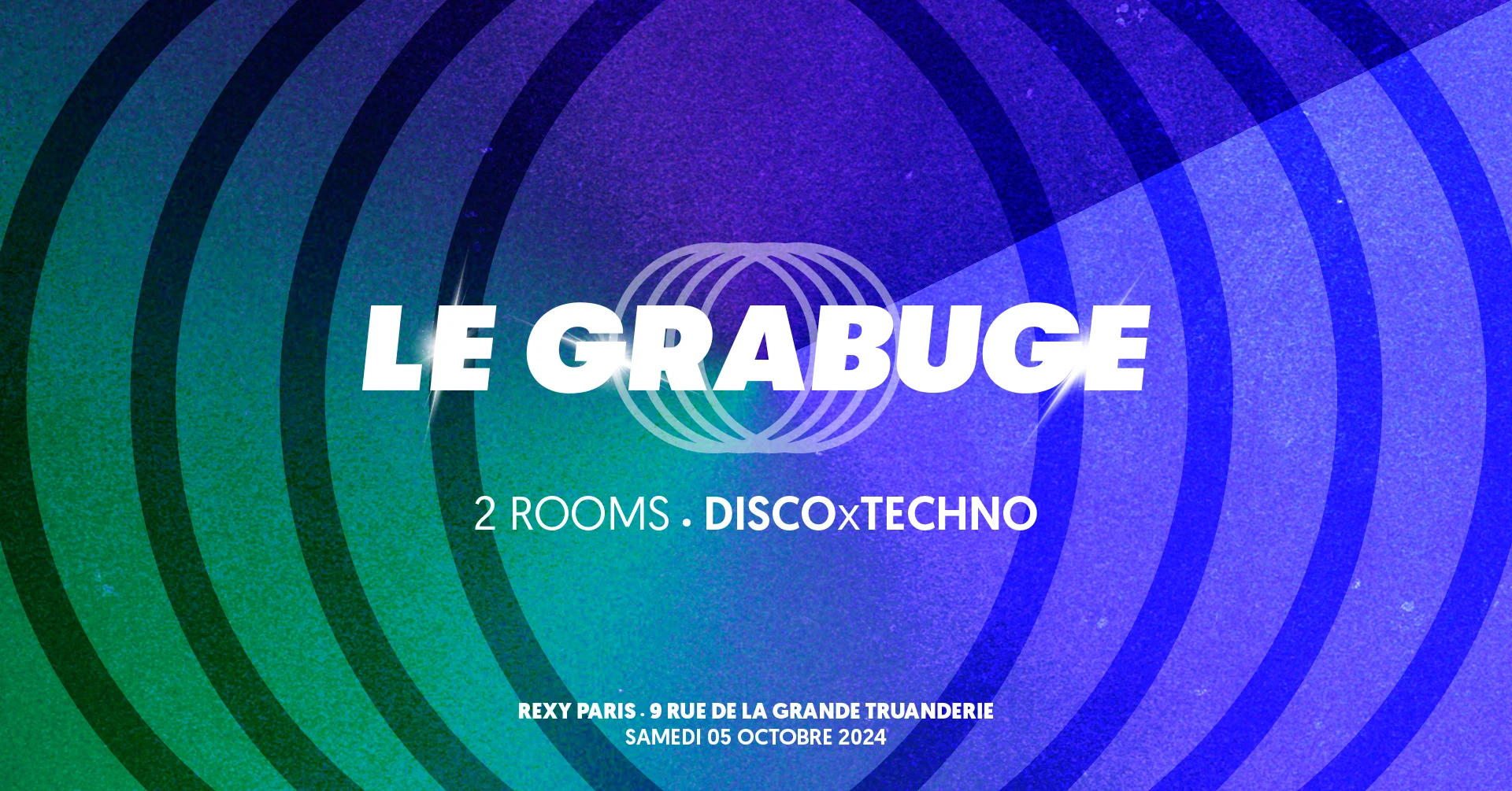 Le Grabuge • 2 Rooms • Disco X Techno #37 Cover