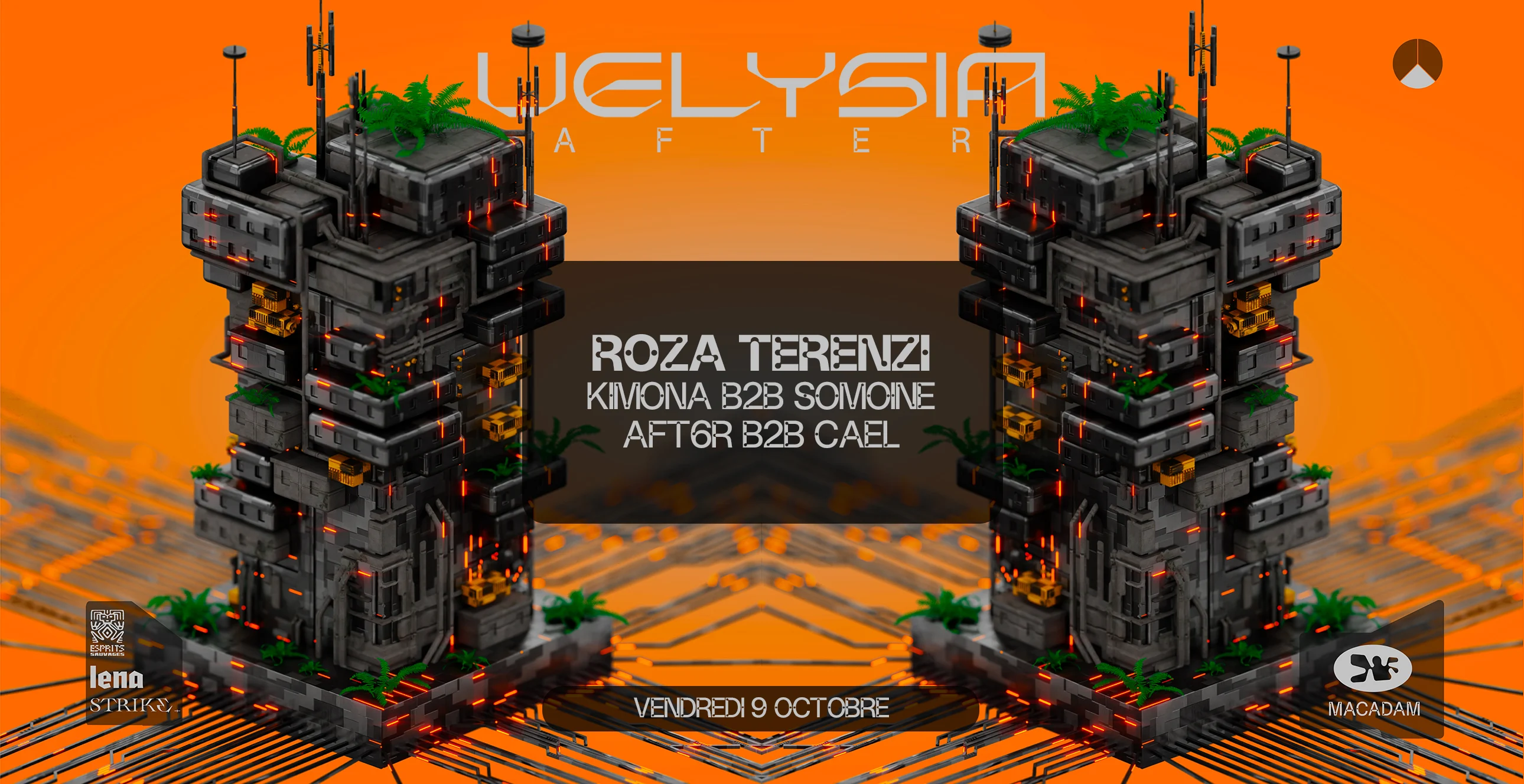 Velysia | After Macadam Jour 1, Ven. 9 Octobre Cover