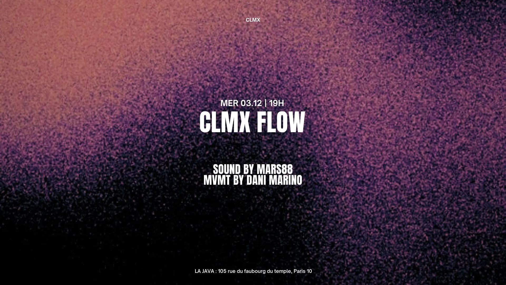 Clmx Flow Cover