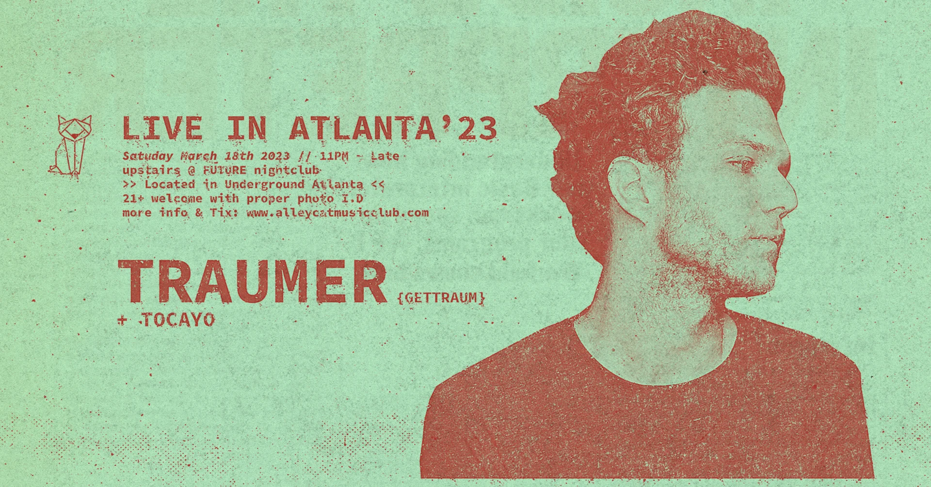 Traumer :: Live In Atl'23 Cover