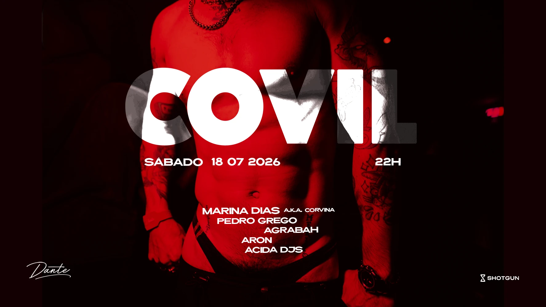 Covil - 18 Julho 2026 Cover