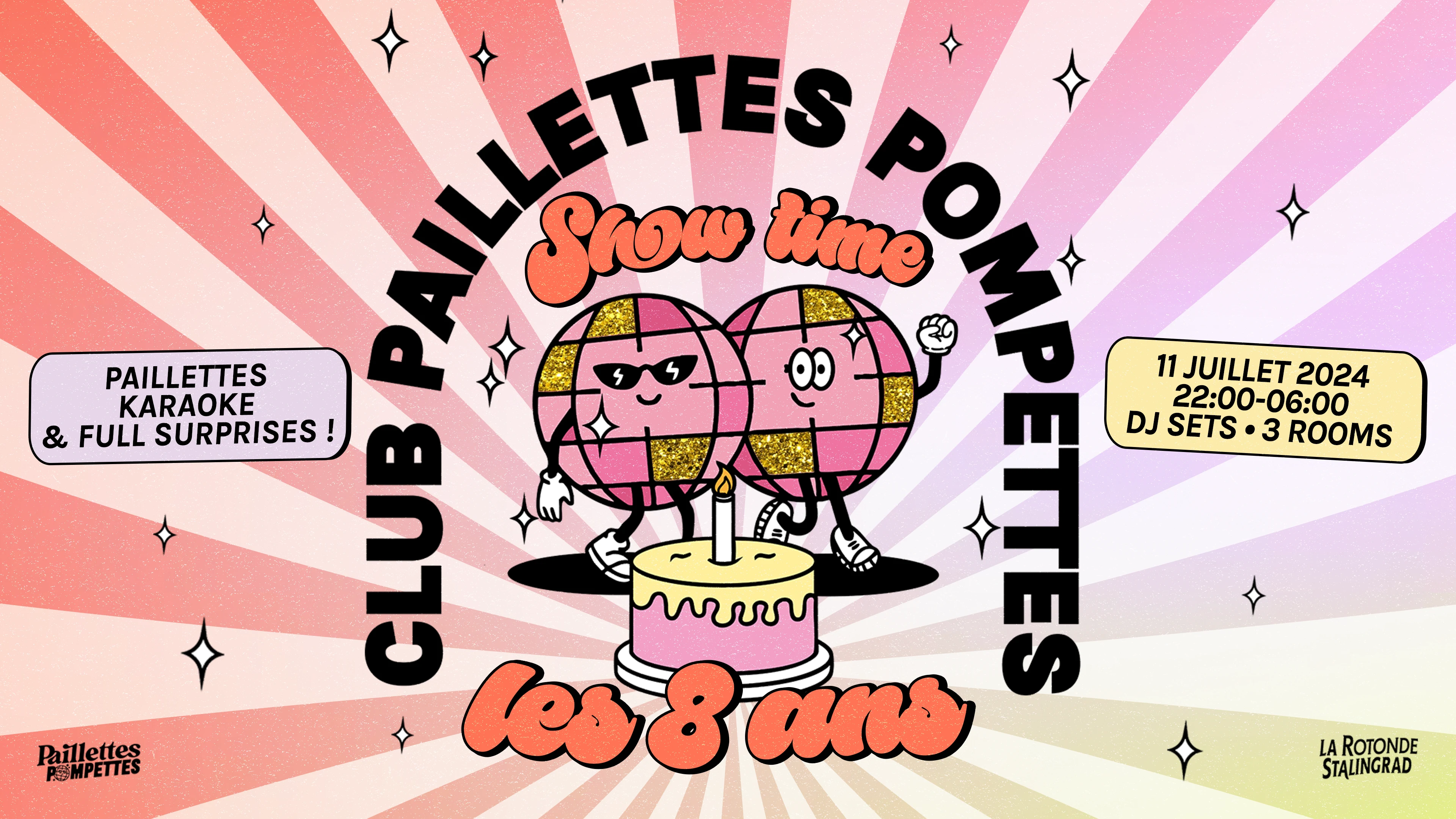 Club Paillettes Pompettes · Birthday Party : Show Time ! Cover