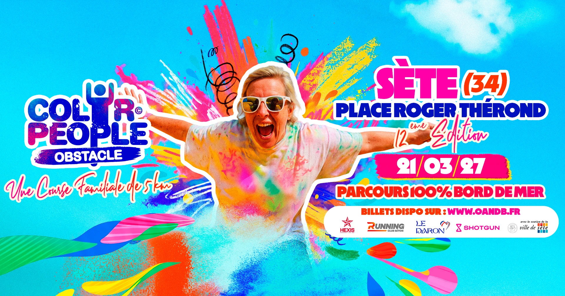 Color People Obstacle Sète – 12ᵉ Édition Cover