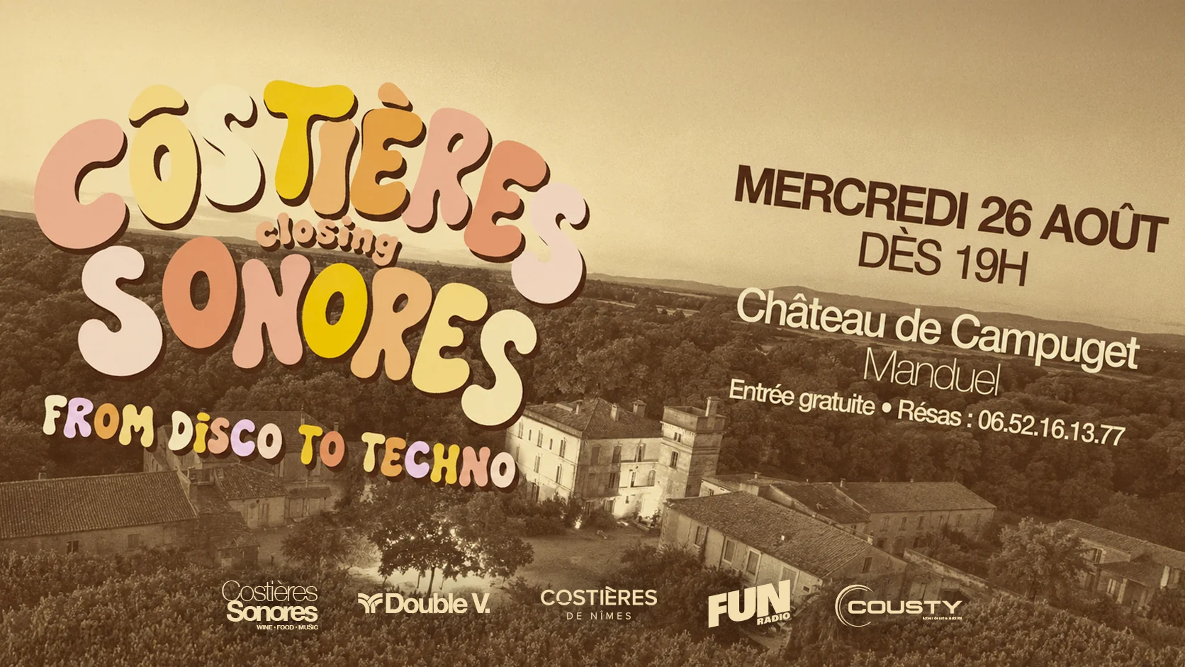 Costières Sonores Closing Au Château De Campuget Cover