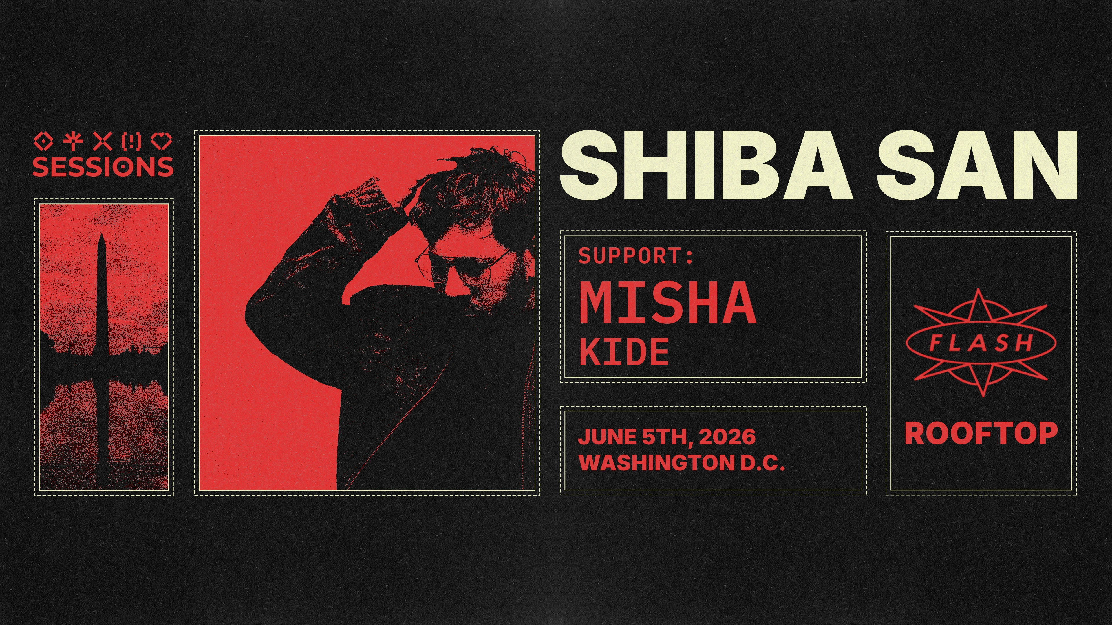 Shiba San On Flash Rooftop Cover