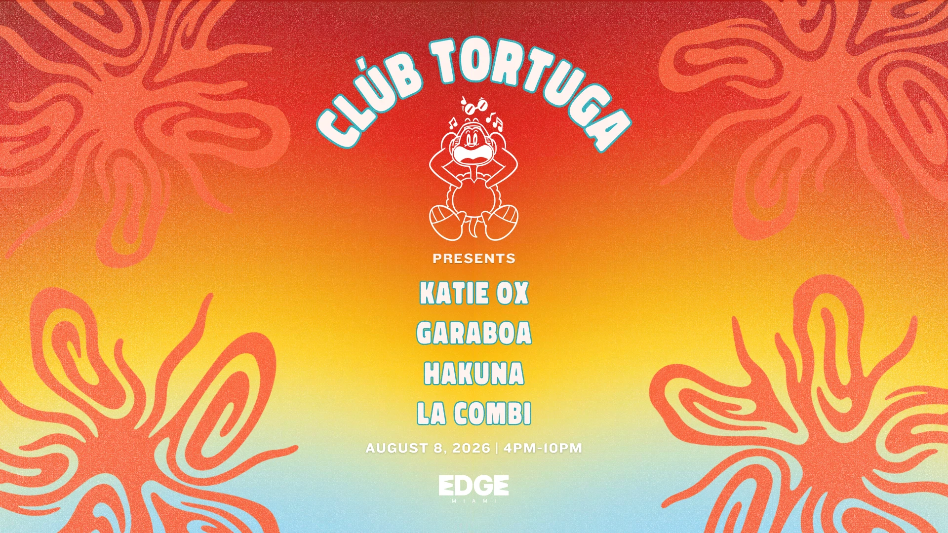 Clúb Tortuga At Edge Miami Cover